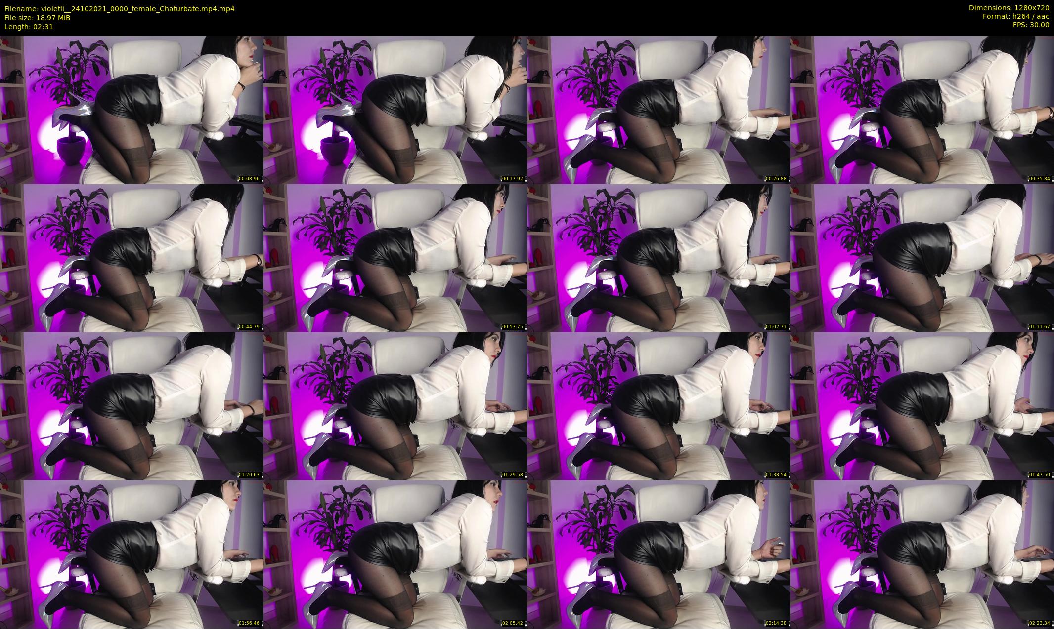 violetli_ — 3 minute Chaturbate female cam show recording, 720p, Oct 24, 2021