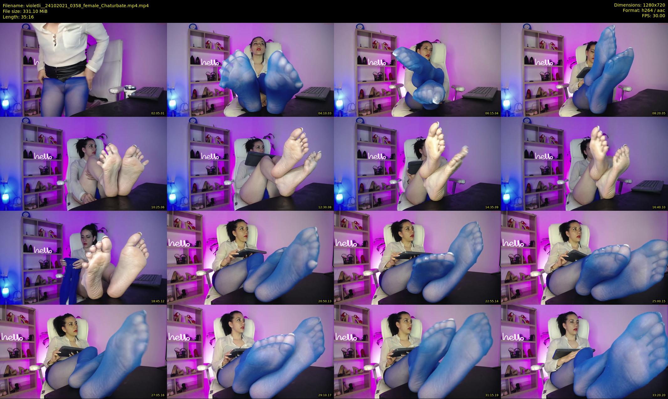 violetli_ — 36 minute Chaturbate female cam show recording, 720p, Oct 24, 2021