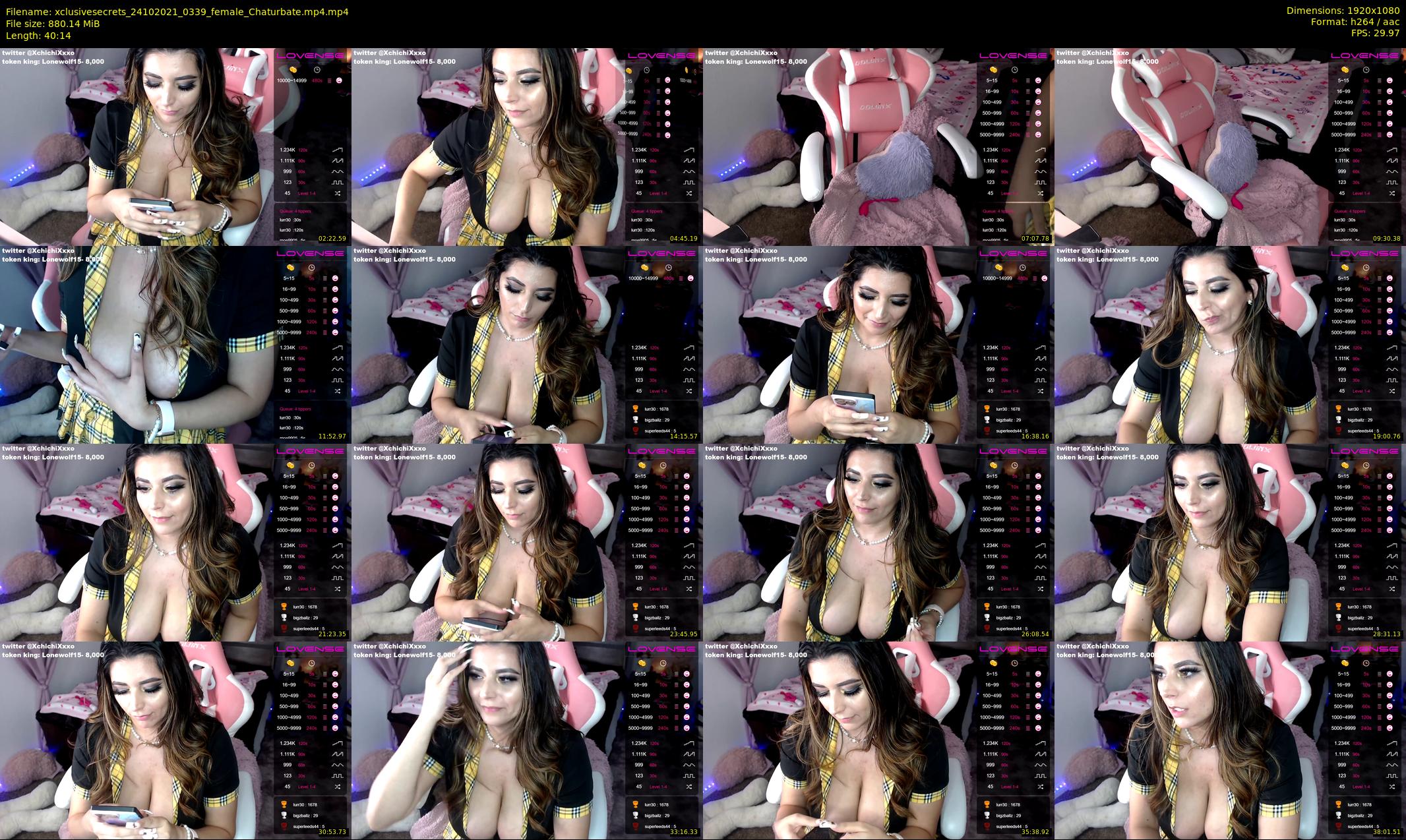 xclusivesecrets — 41 minute Chaturbate female cam show recording, 1080p, Oct 24, 2021