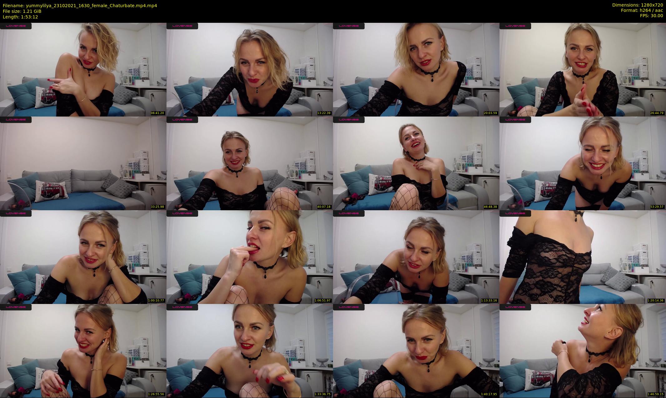 yummylilya — 114 minute Chaturbate female cam show recording, 720p, Oct 23, 2021