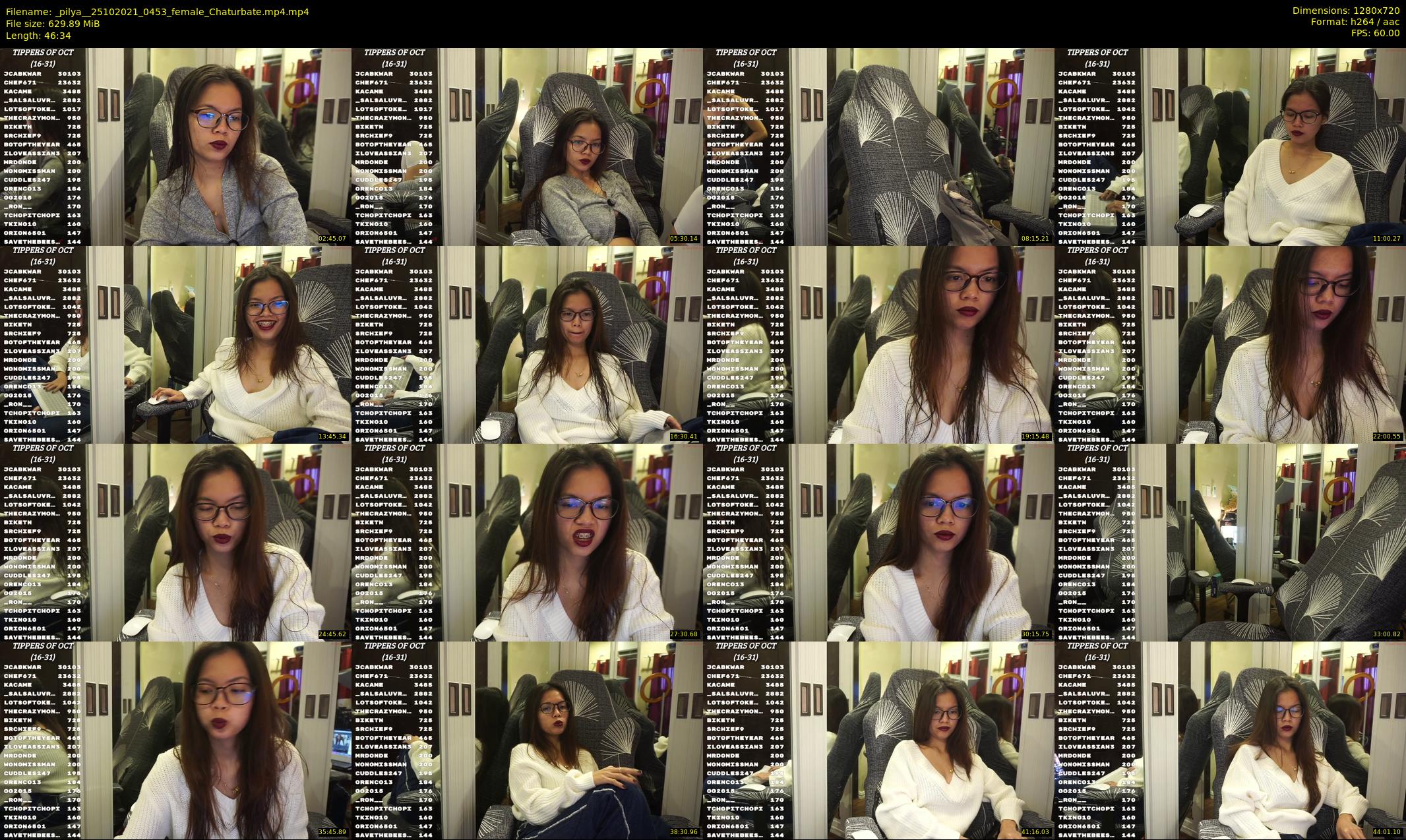 _pilya_ — 47 minute Chaturbate female cam show recording, 720p, Oct 25, 2021