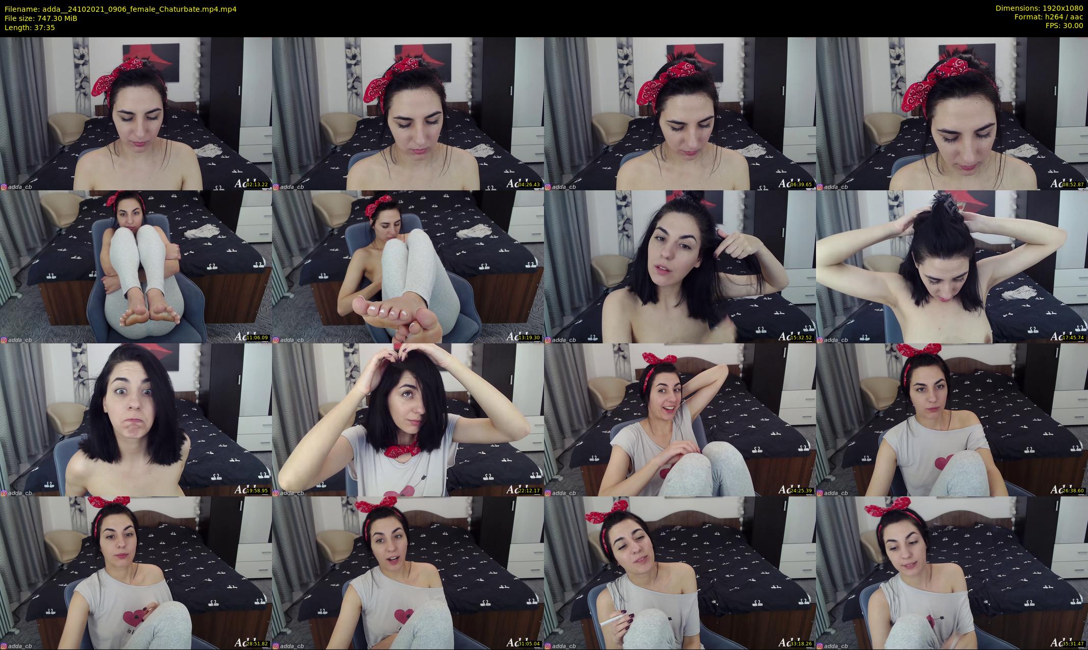 adda_ — 38 minute Chaturbate female cam show recording, 1080p, Oct 24, 2021