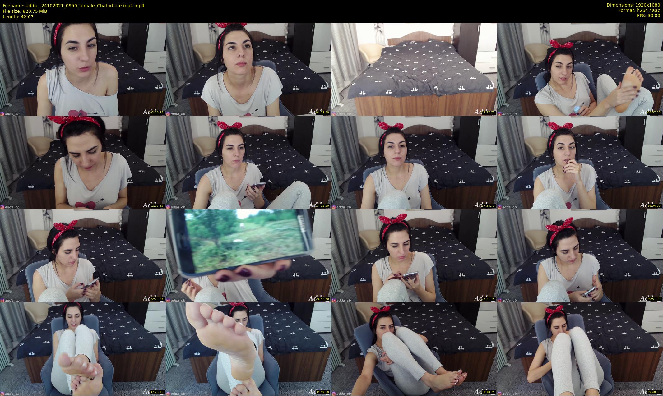 adda_ — 43 minute Chaturbate female cam show recording, 1080p, Oct 24, 2021