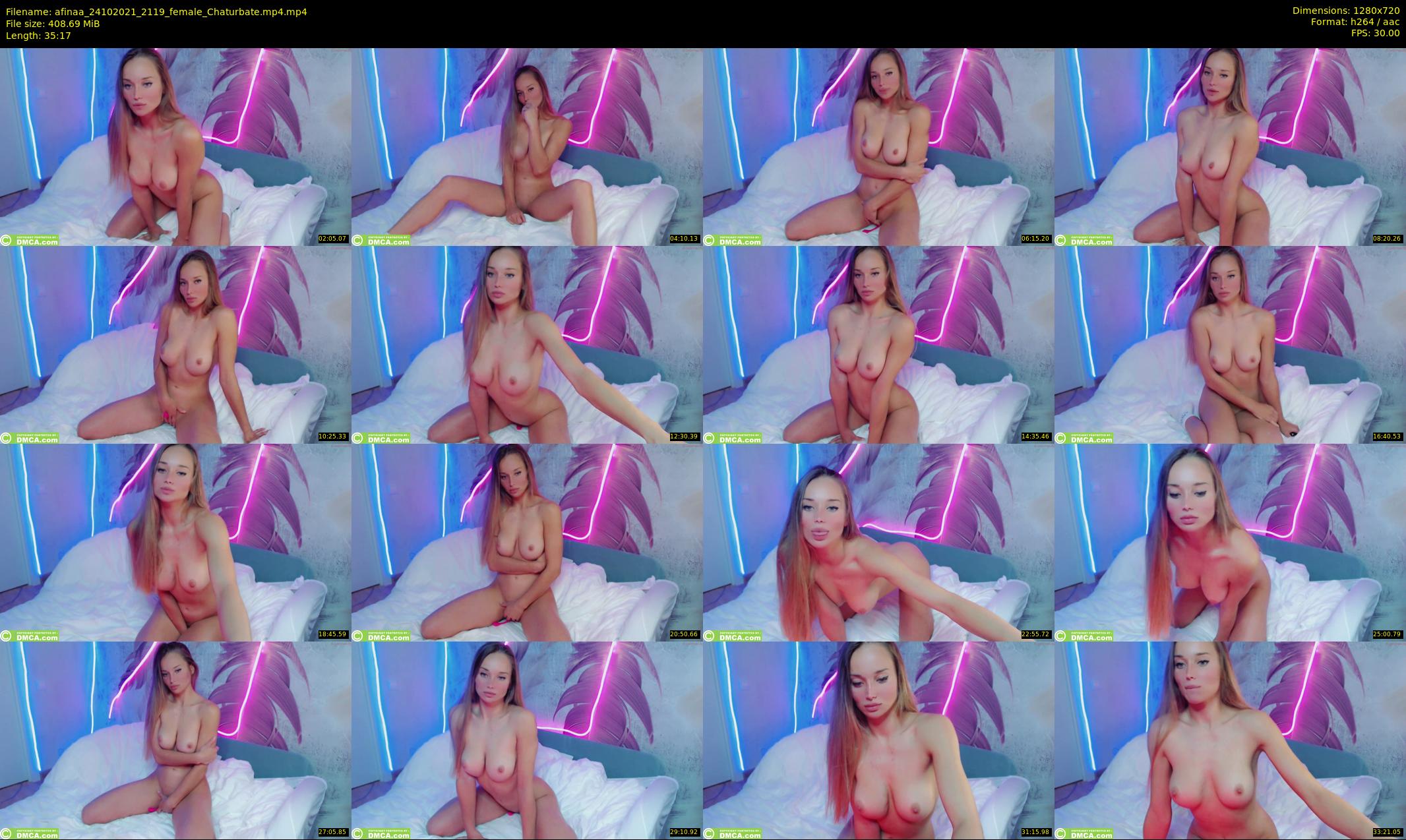 afinaa — 36 minute Chaturbate female cam show recording, 720p, Oct 24, 2021