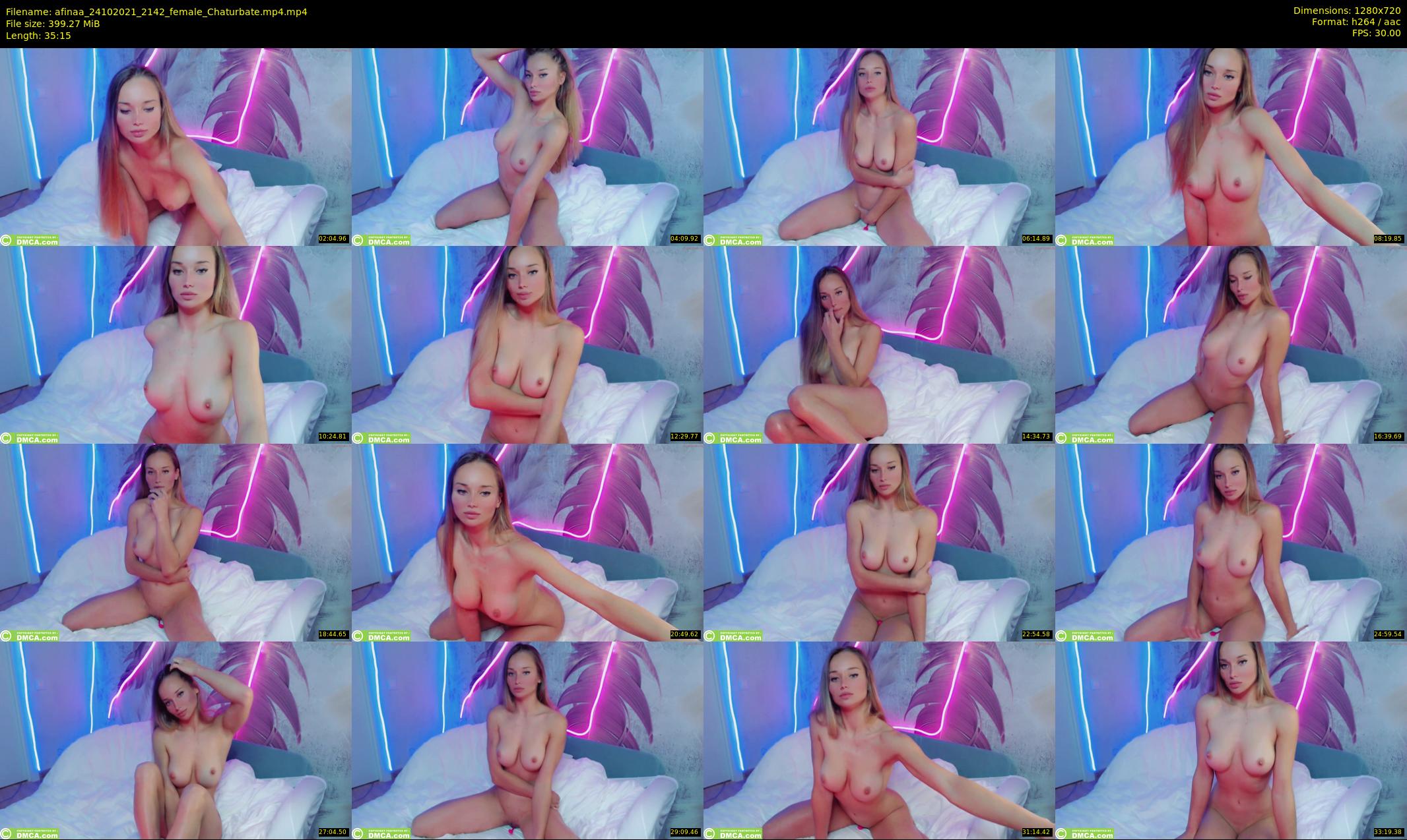 afinaa — 36 minute Chaturbate female cam show recording, 720p, Oct 24, 2021