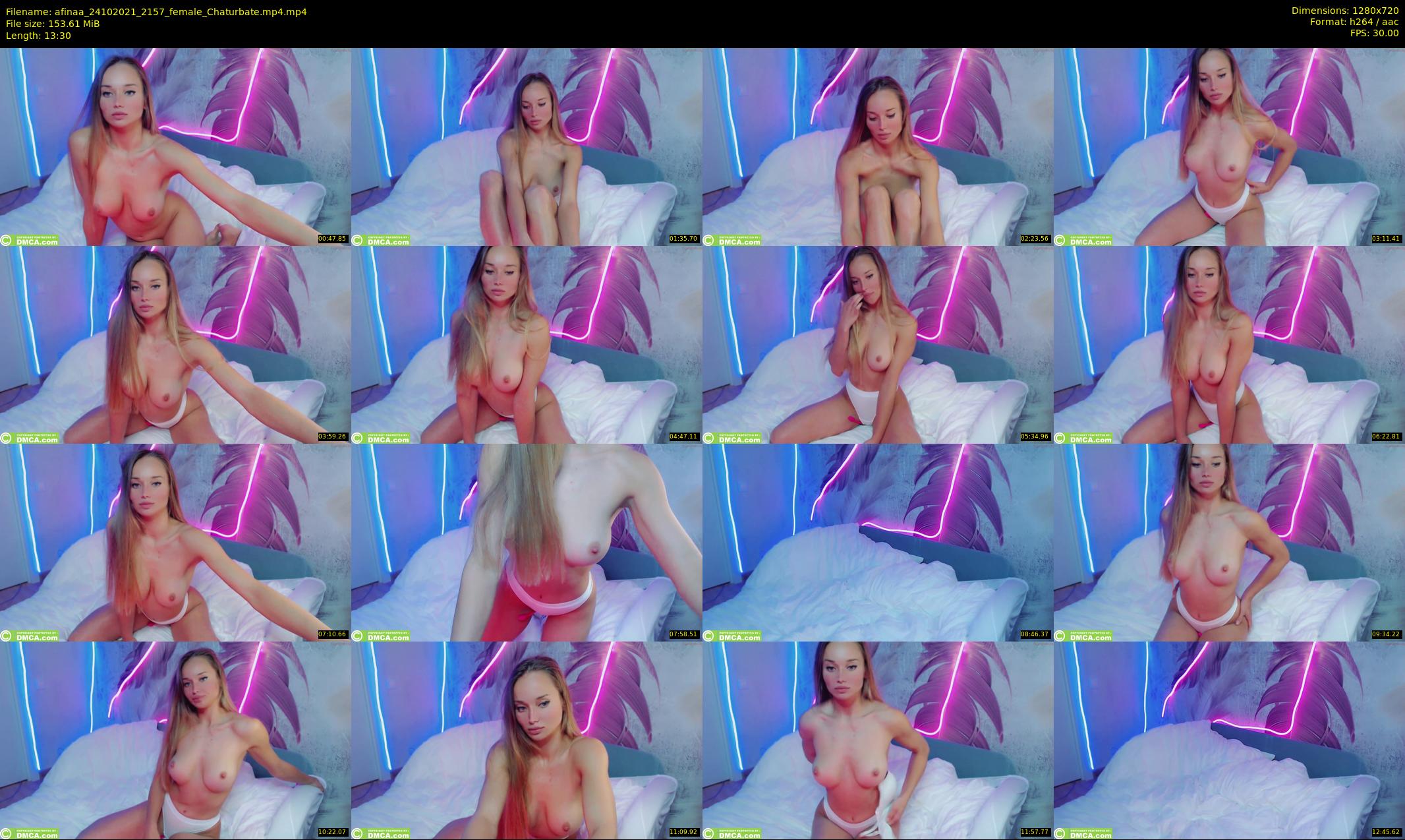 afinaa — 14 minute Chaturbate female cam show recording, 720p, Oct 24, 2021