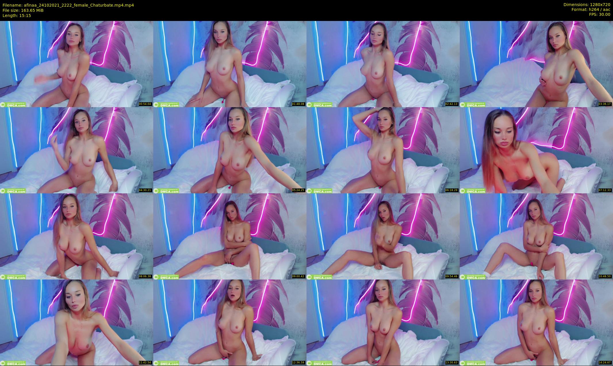 afinaa — 16 minute Chaturbate female cam show recording, 720p, Oct 24, 2021