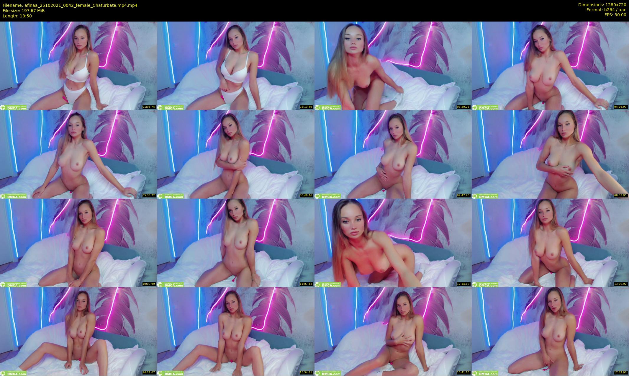 afinaa — 19 minute Chaturbate female cam show recording, 720p, Oct 25, 2021
