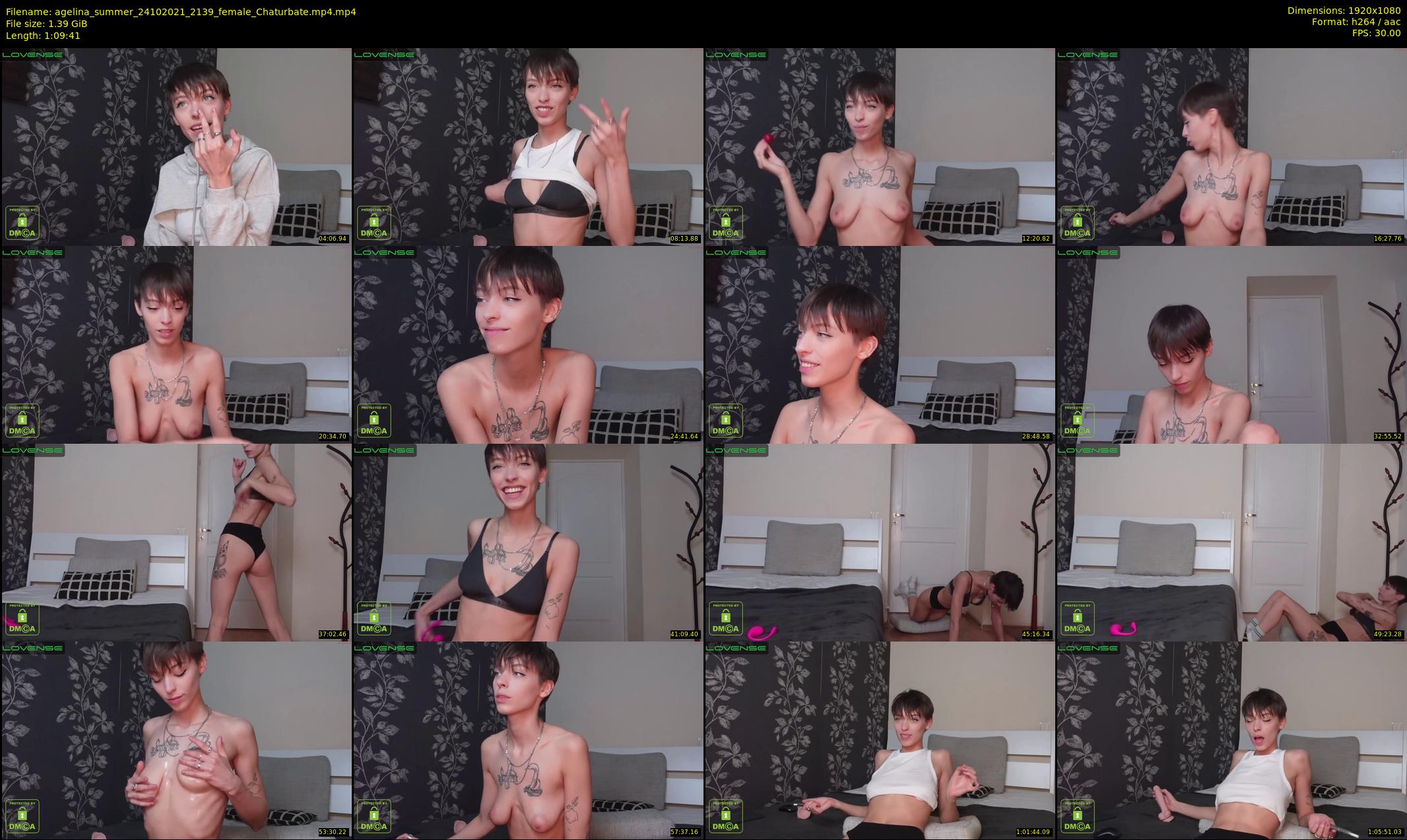 agelina_summer — 70 minute Chaturbate female cam show recording, 1080p, Oct 24, 2021