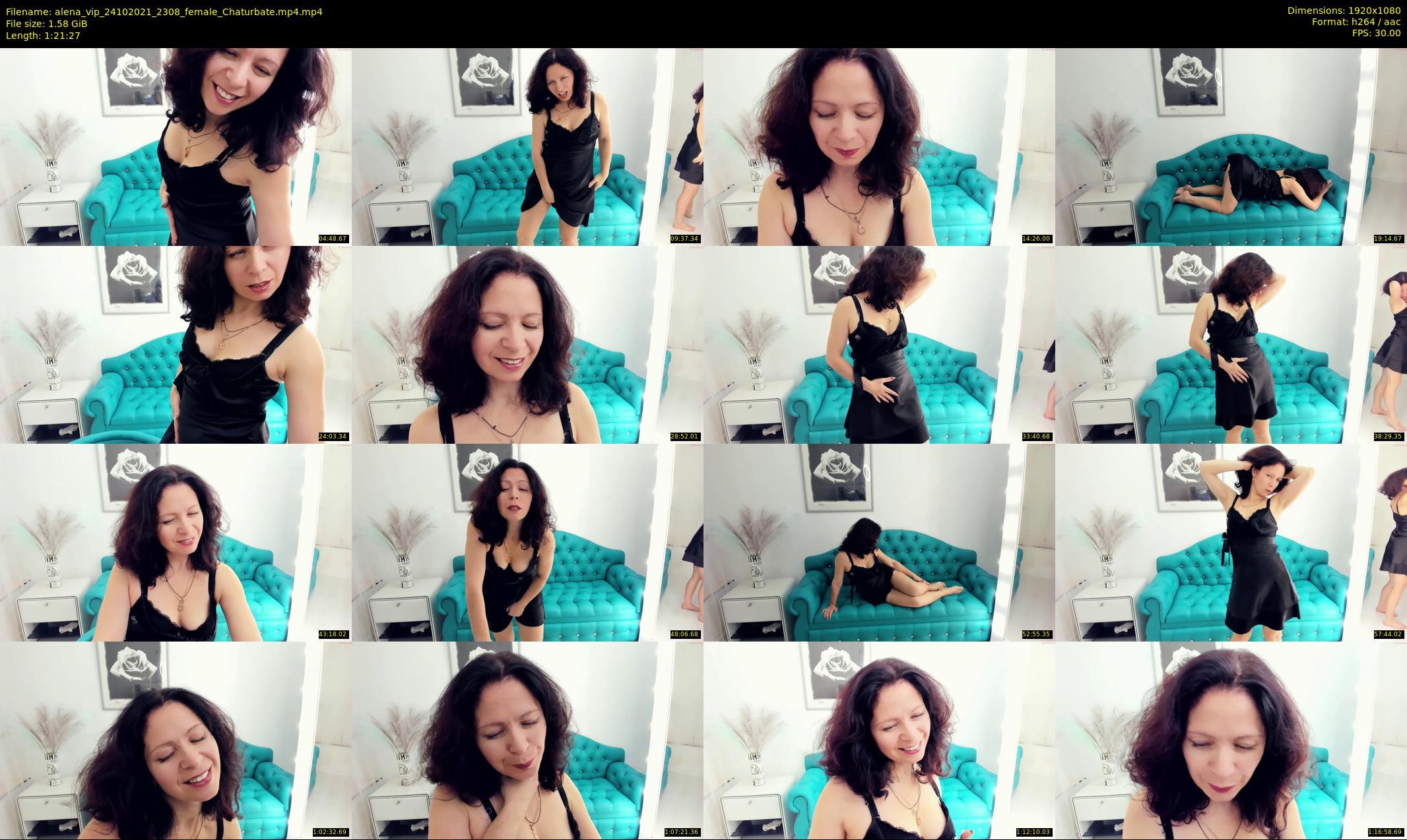 alena_vip — 82 minute Chaturbate female cam show recording, 1080p, Oct 24, 2021
