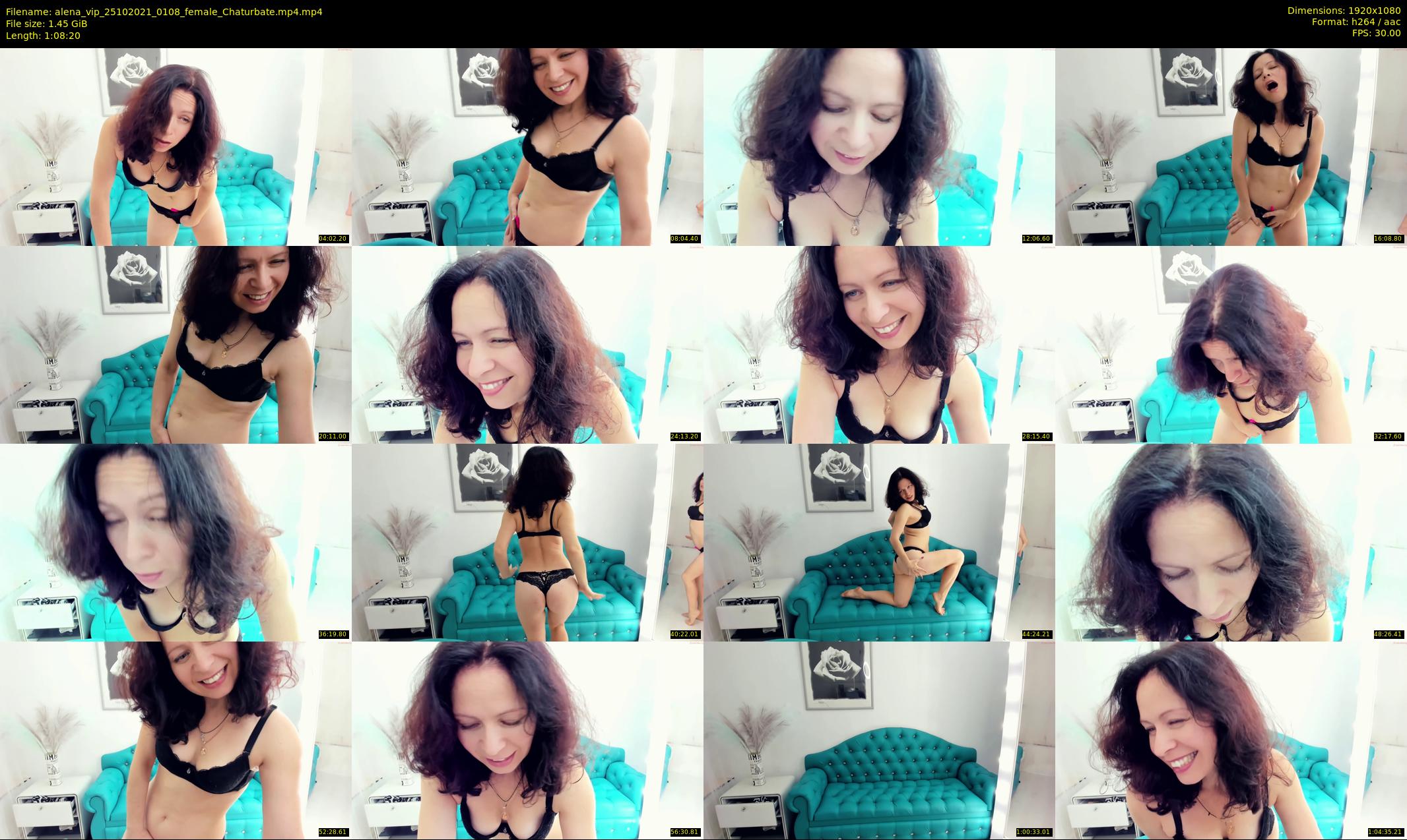 alena_vip — 69 minute Chaturbate female cam show recording, 1080p, Oct 25, 2021