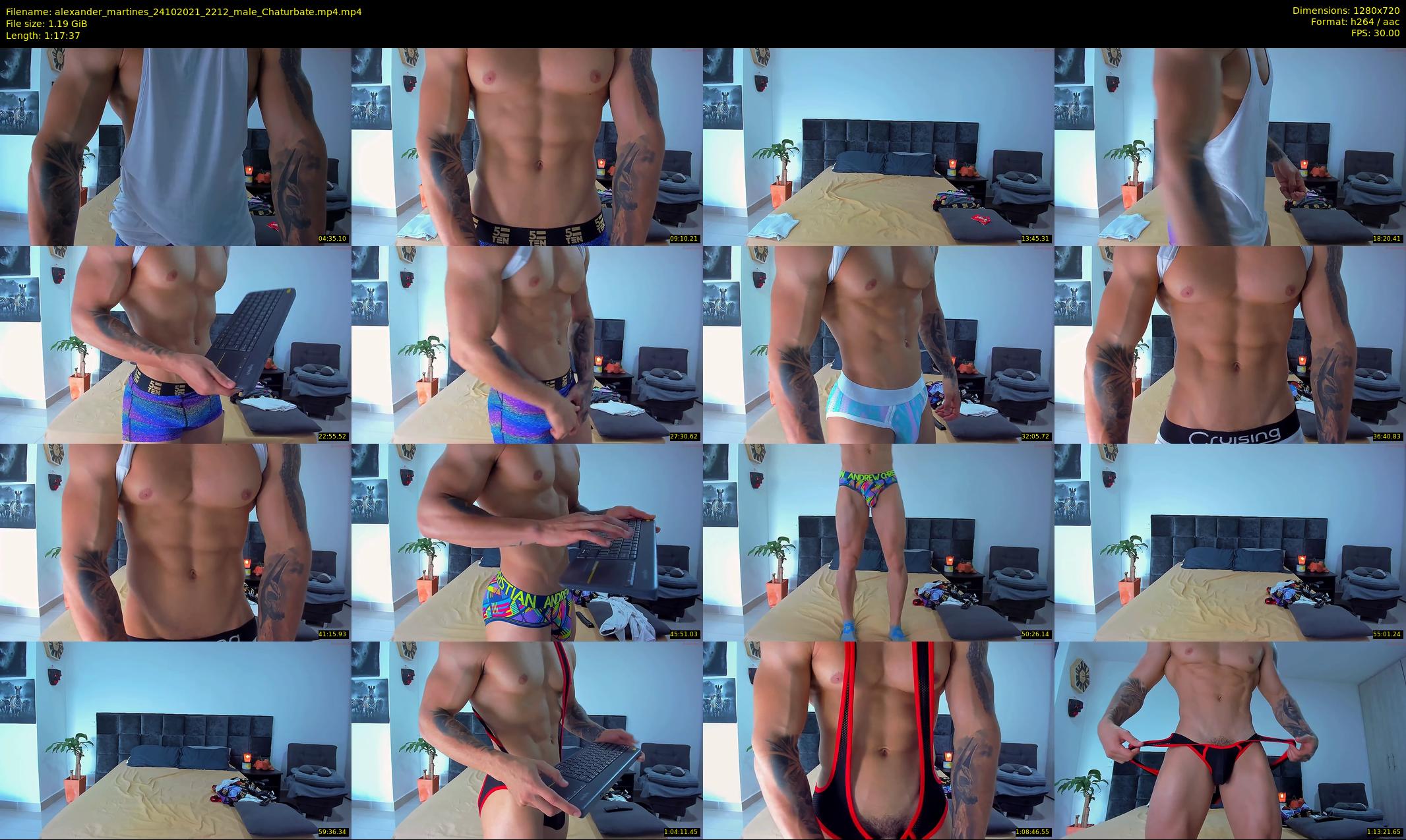alexander_martines — 78 minute Chaturbate male cam show recording, 720p, Oct 24, 2021