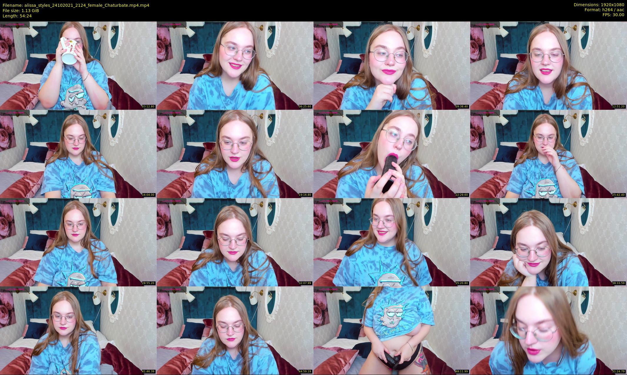 alissa_styles — 55 minute Chaturbate female cam show recording, 1080p, Oct 24, 2021