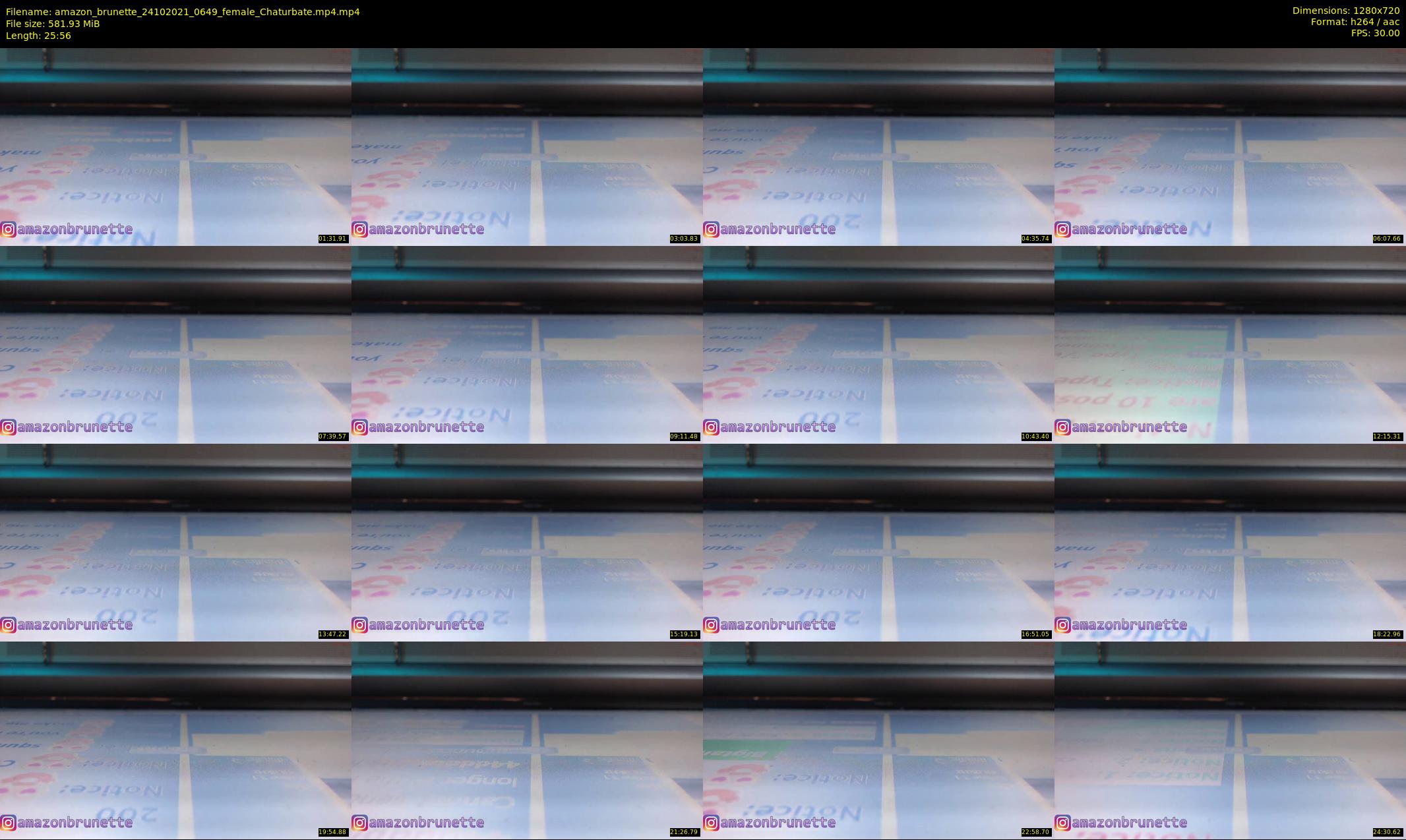 amazon_brunette — 26 minute Chaturbate female cam show recording, 720p, Oct 24, 2021