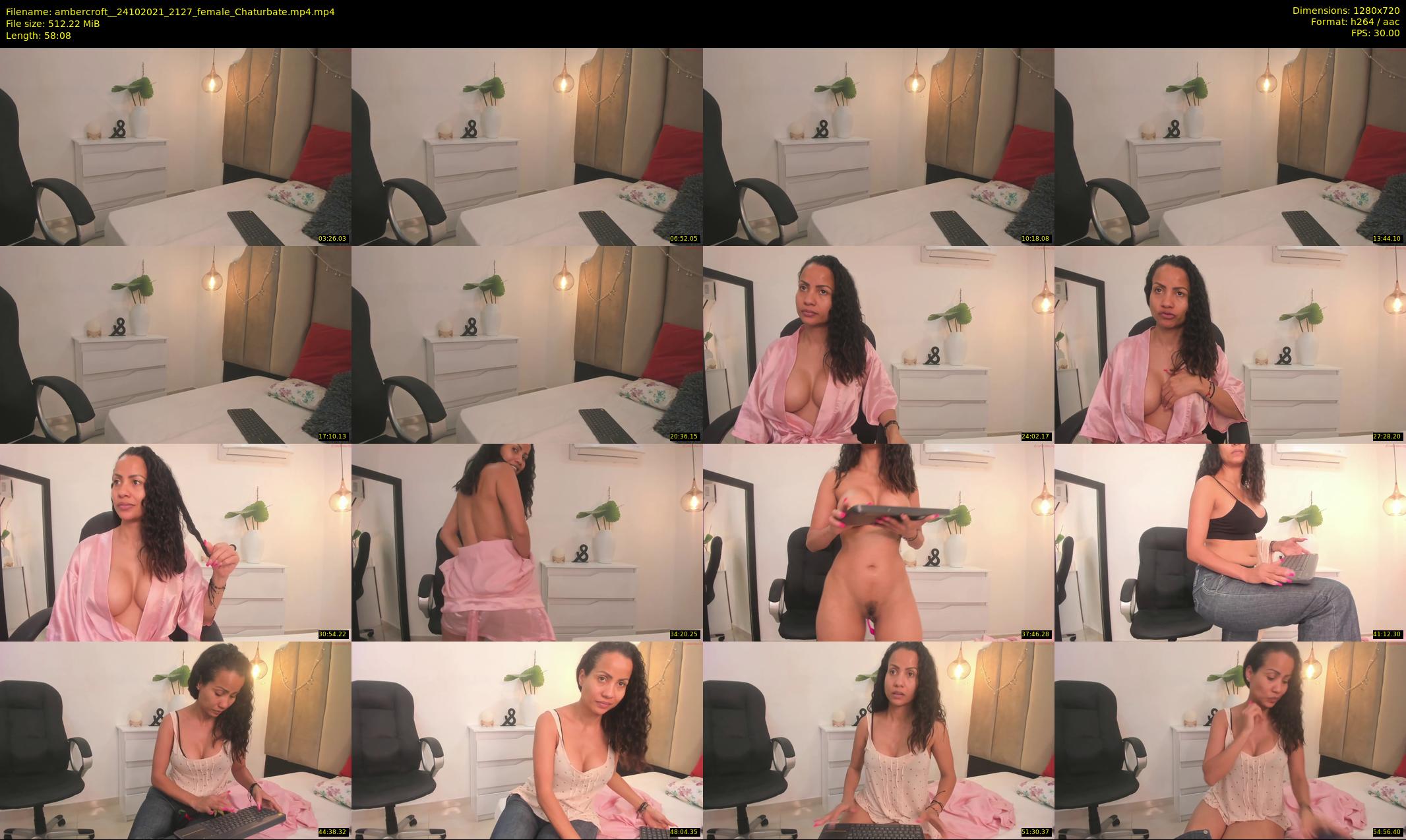 ambercroft_ — 59 minute Chaturbate female cam show recording, 720p, Oct 24, 2021