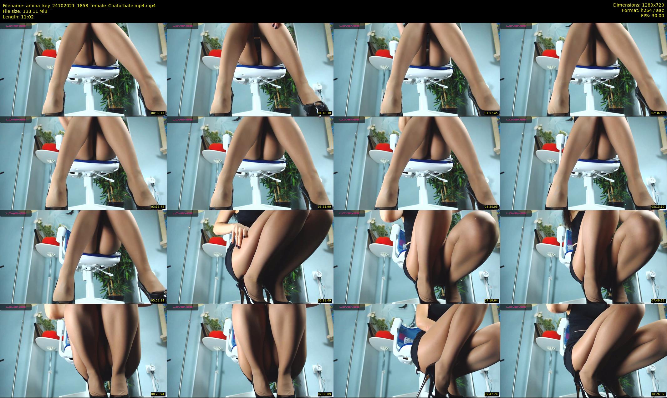 amina_key — 12 minute Chaturbate female cam show recording, 720p, Oct 24, 2021