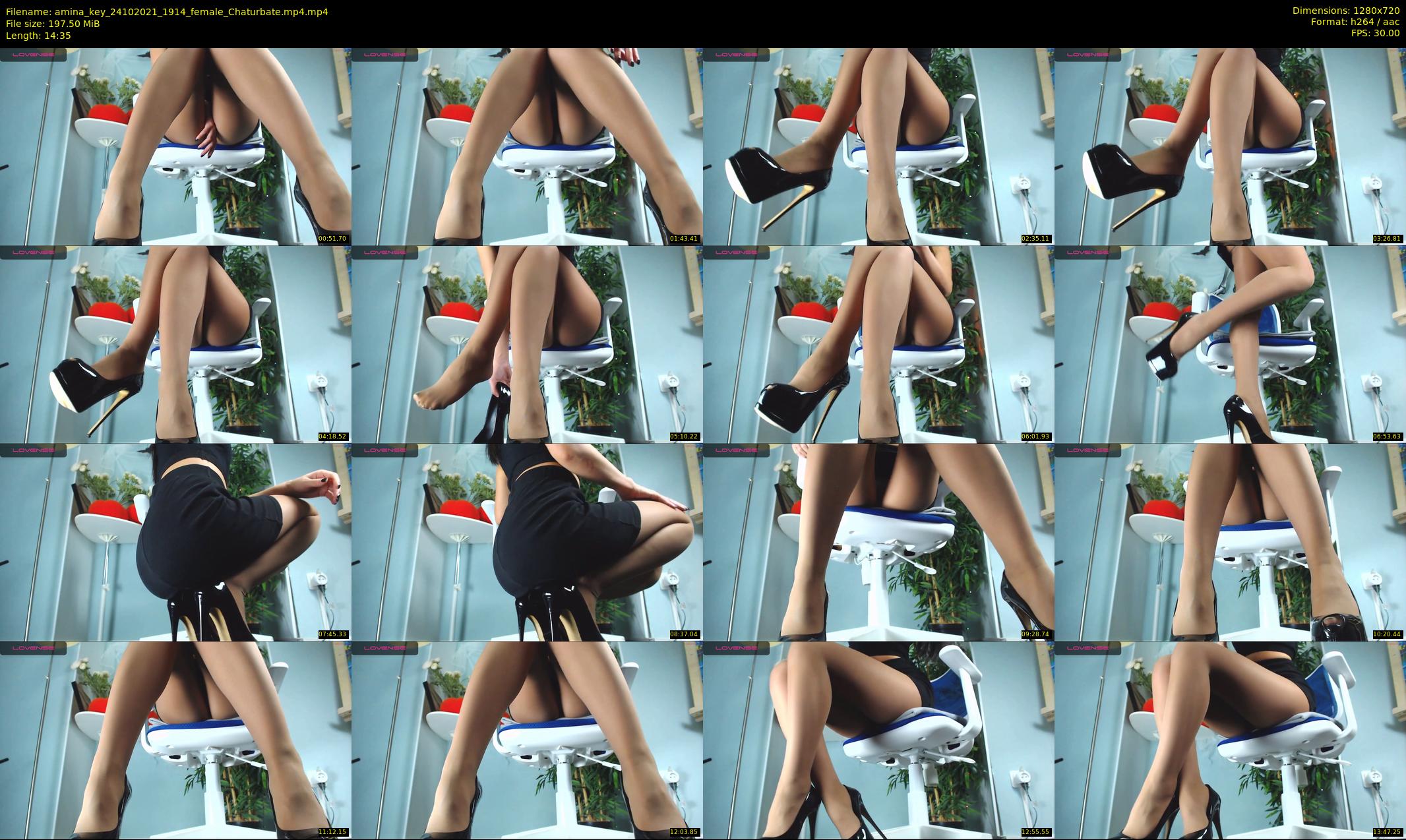 amina_key — 15 minute Chaturbate female cam show recording, 720p, Oct 24, 2021