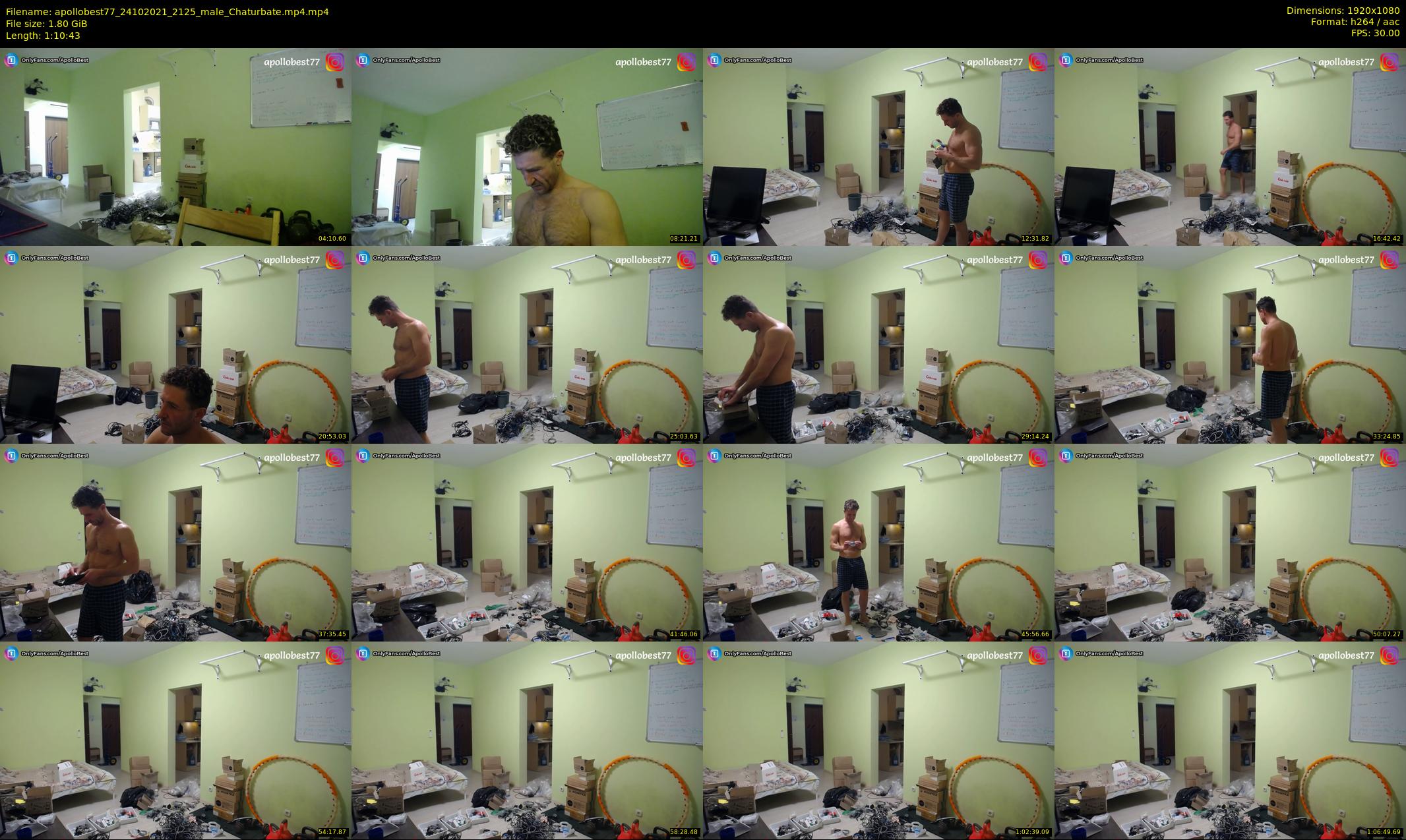 apollobest77 — 71 minute Chaturbate male cam show recording, 1080p, Oct 24, 2021