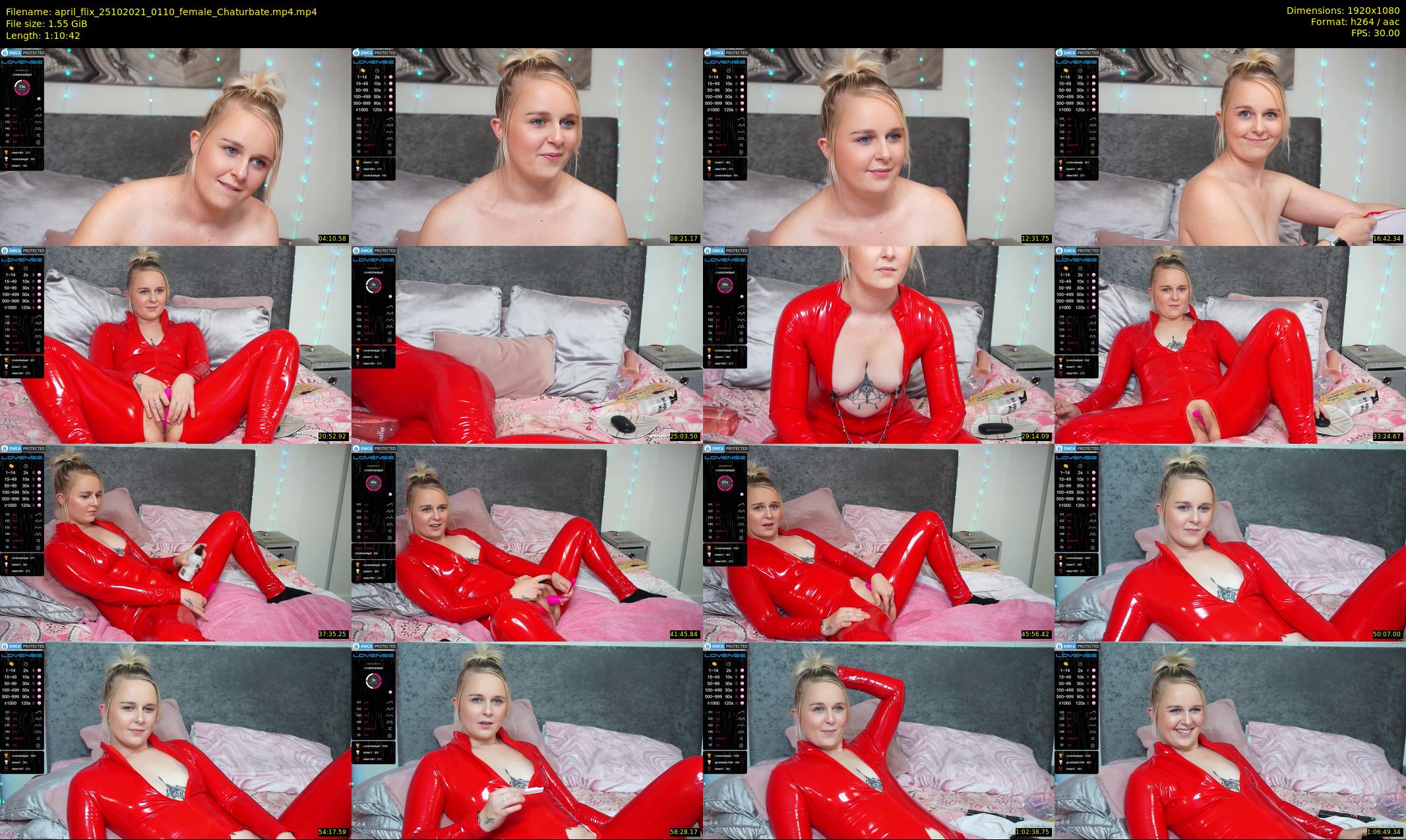 april_flix — 71 minute Chaturbate female cam show recording, 1080p, Oct 25, 2021