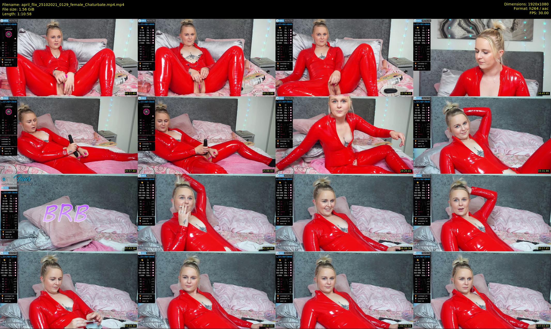 april_flix — 71 minute Chaturbate female cam show recording, 1080p, Oct 25, 2021