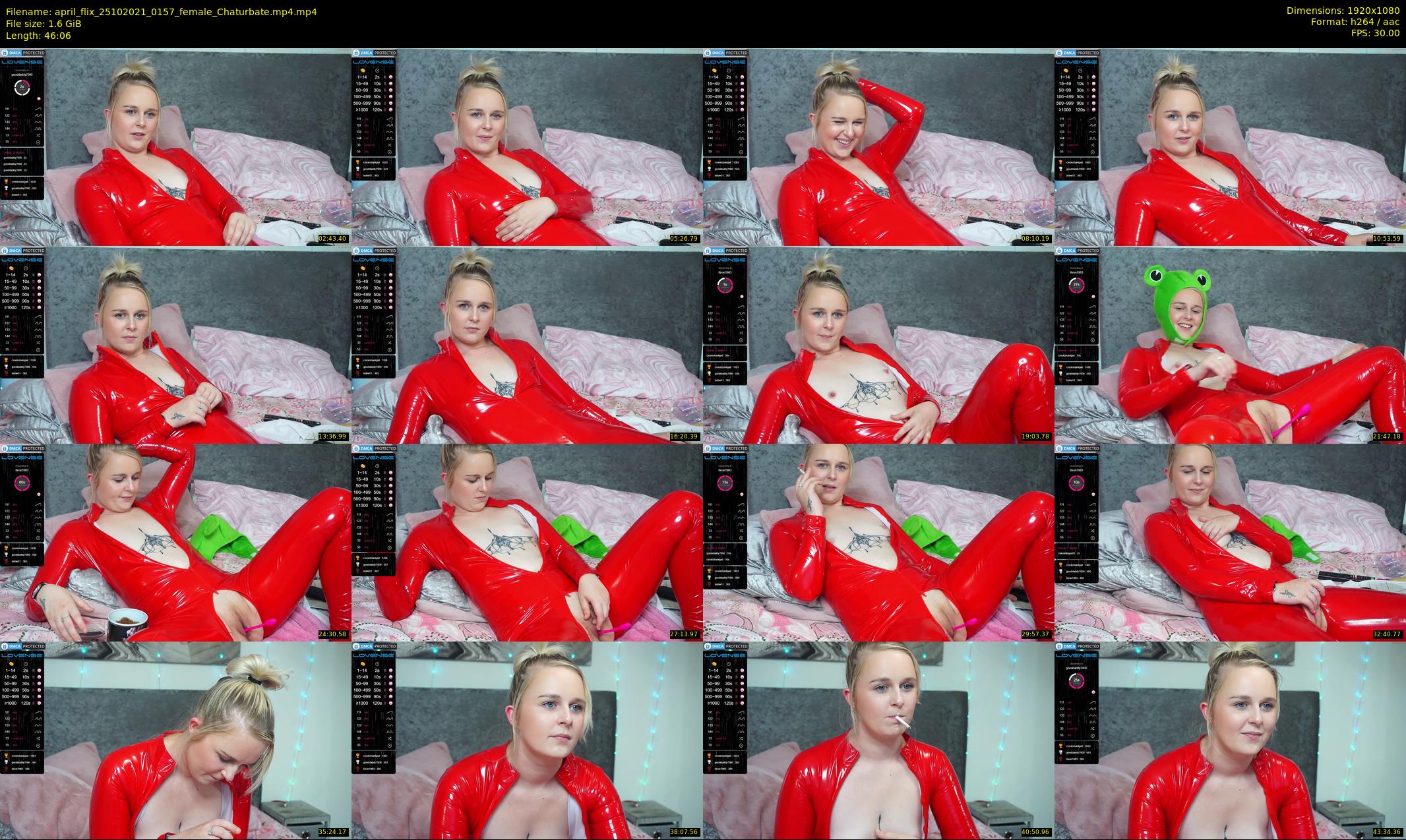 april_flix — 47 minute Chaturbate female cam show recording, 1080p, Oct 25, 2021