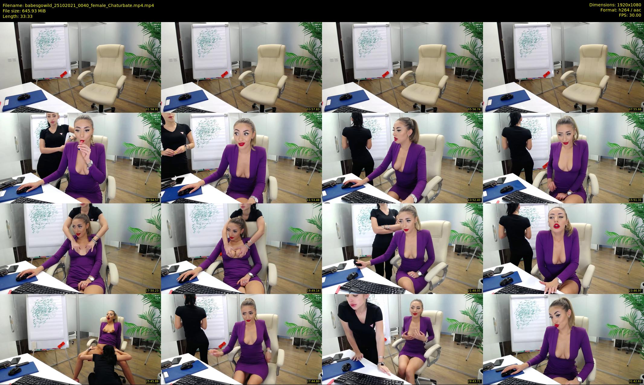 babesgowild — 34 minute Chaturbate couple cam show recording, 1080p, Oct 25, 2021