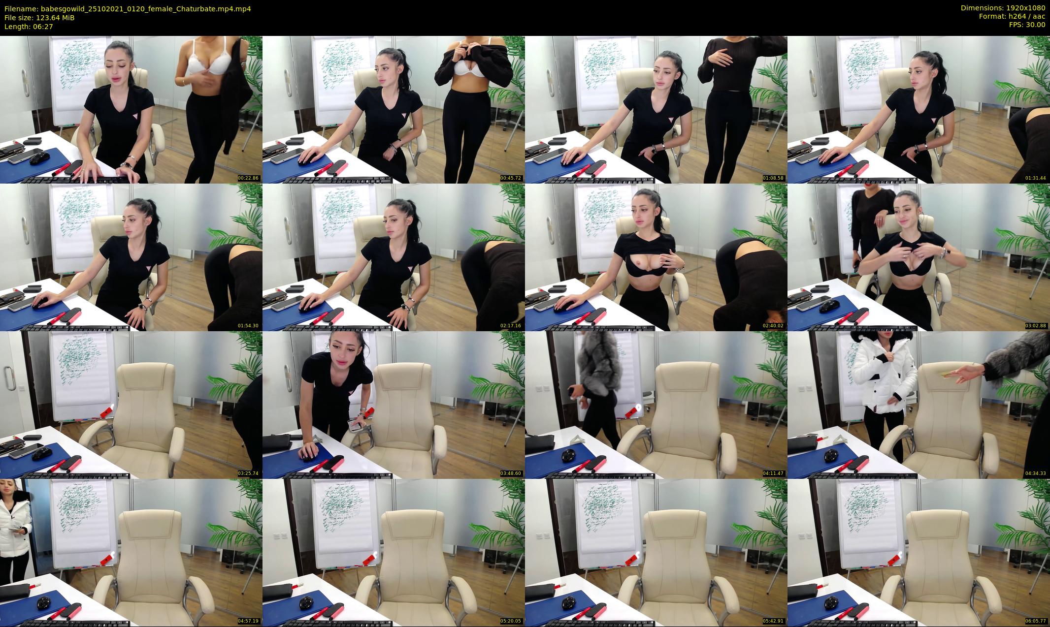babesgowild — 7 minute Chaturbate couple cam show recording, 1080p, Oct 25, 2021