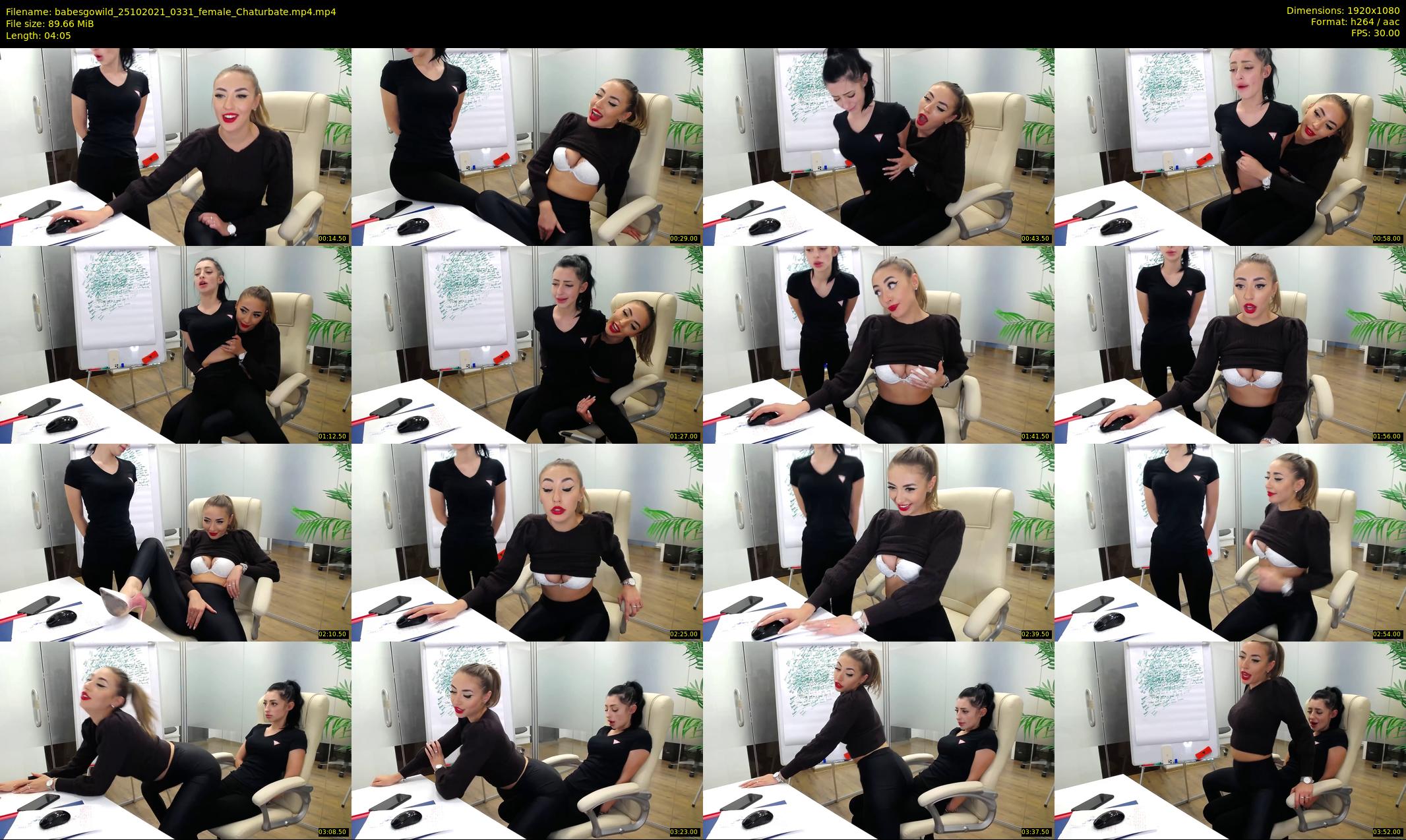 babesgowild — 5 minute Chaturbate couple cam show recording, 1080p, Oct 25, 2021