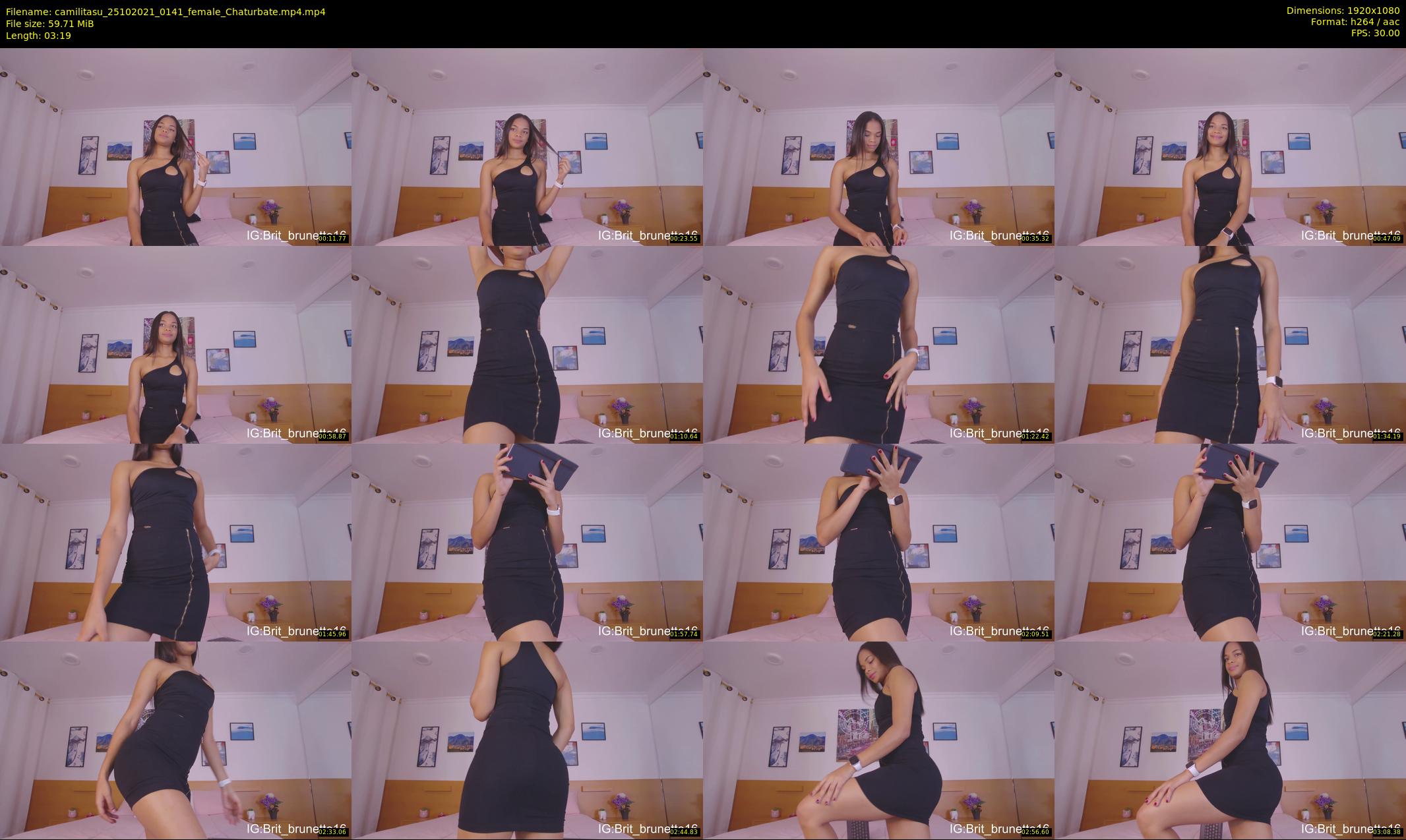 camilitasu — 4 minute Chaturbate female cam show recording, 1080p, Oct 25, 2021