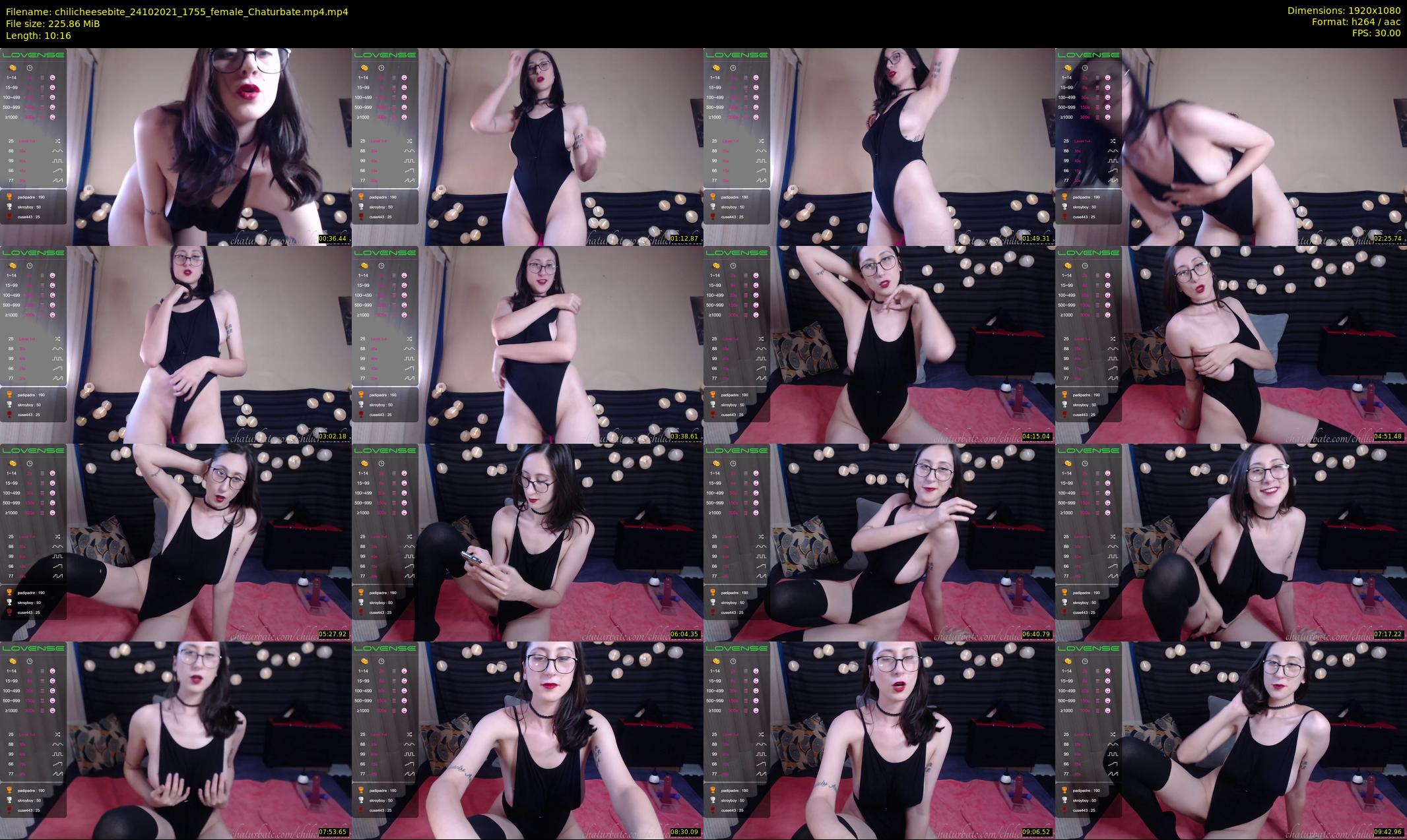 chilicheesebite — 11 minute Chaturbate female cam show recording, 1080p, Oct 24, 2021