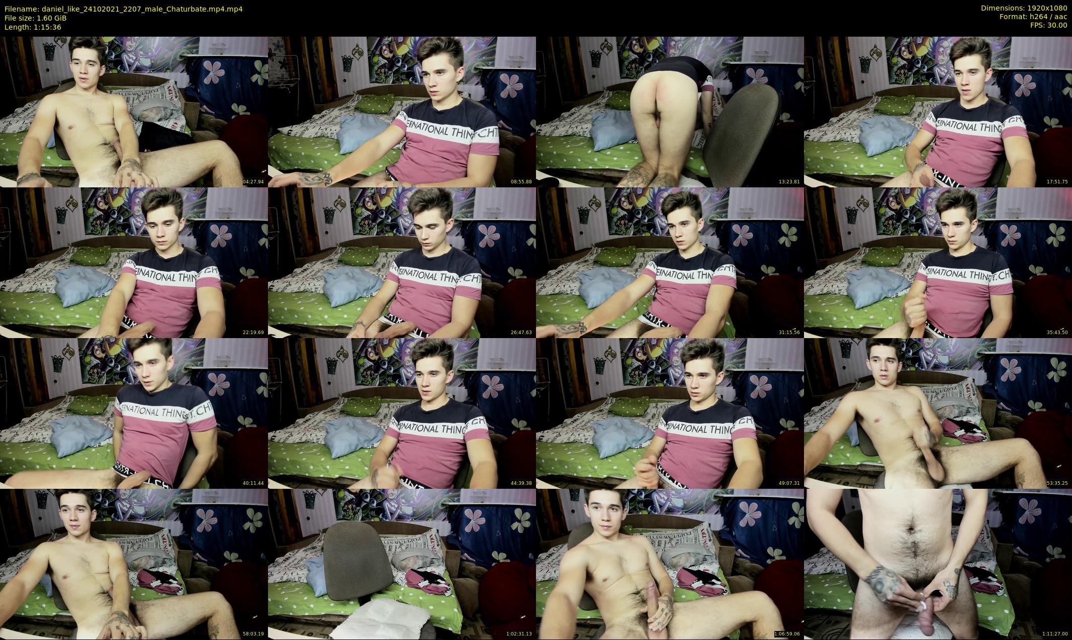 daniel_like — 76 minute Chaturbate male cam show recording, 1080p, Oct 24, 2021