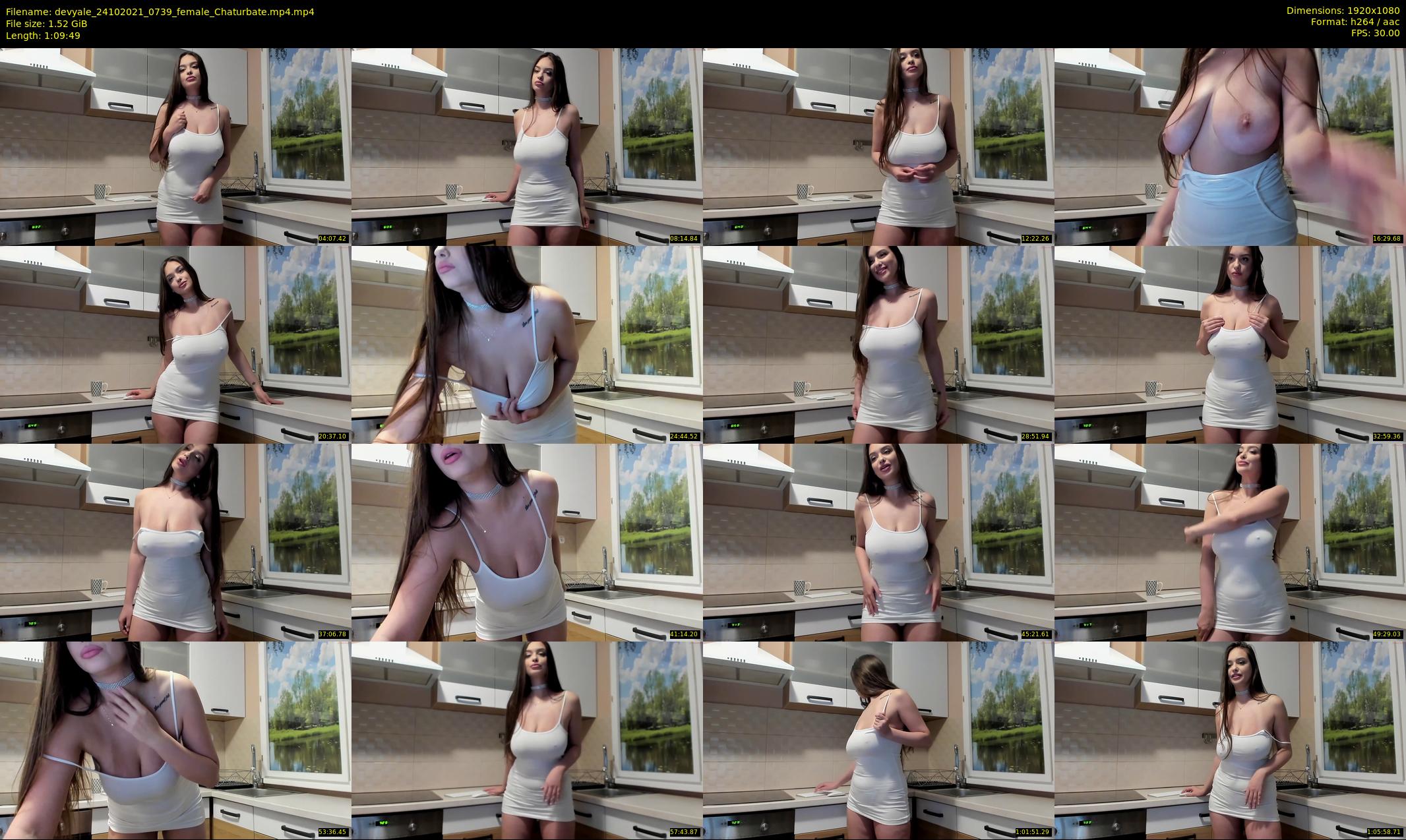 devyale — 70 minute Chaturbate female cam show recording, 1080p, Oct 24, 2021