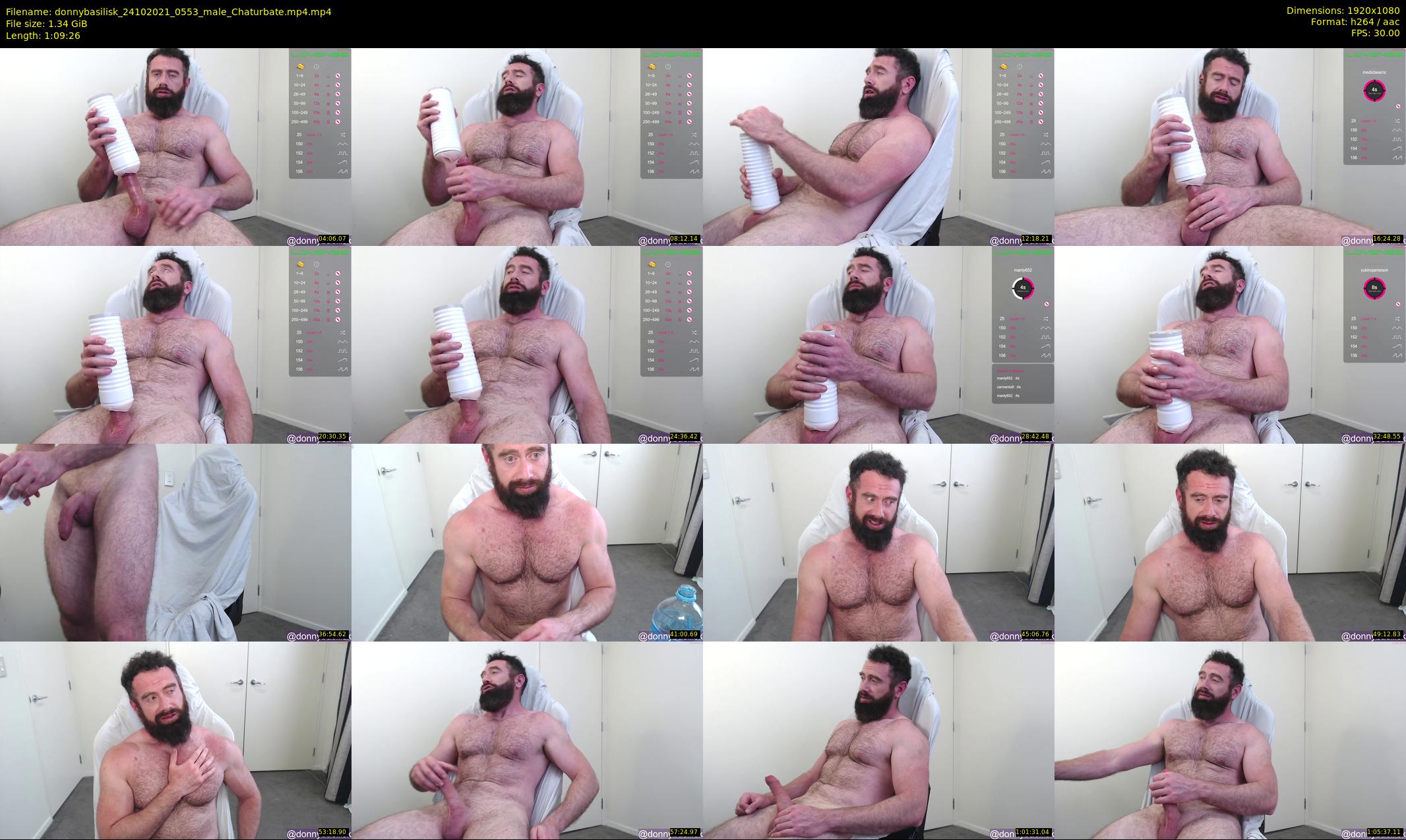 donnybasilisk — 70 minute Chaturbate male cam show recording, 1080p, Oct 24, 2021