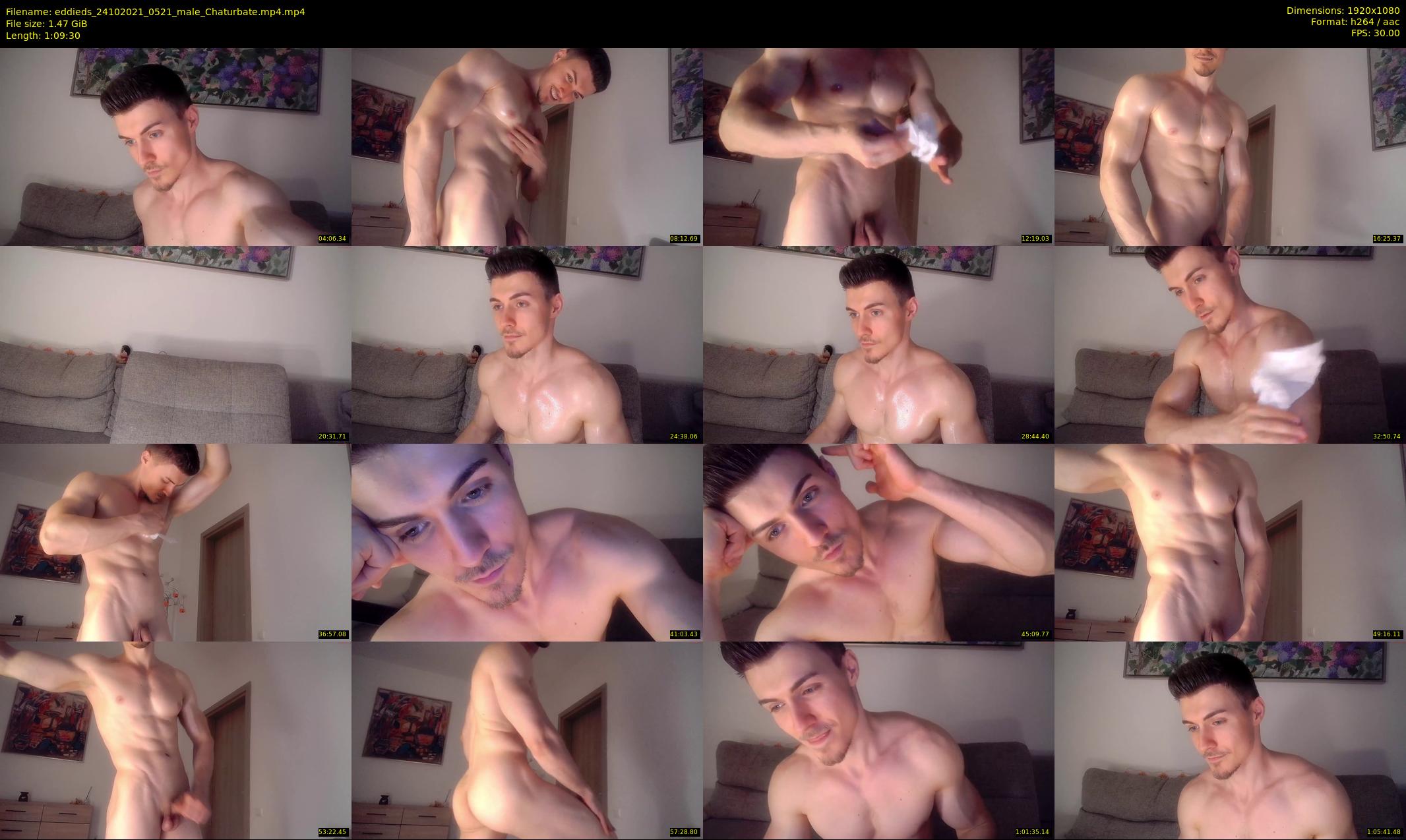eddieds — 70 minute Chaturbate male cam show recording, 1080p, Oct 24, 2021