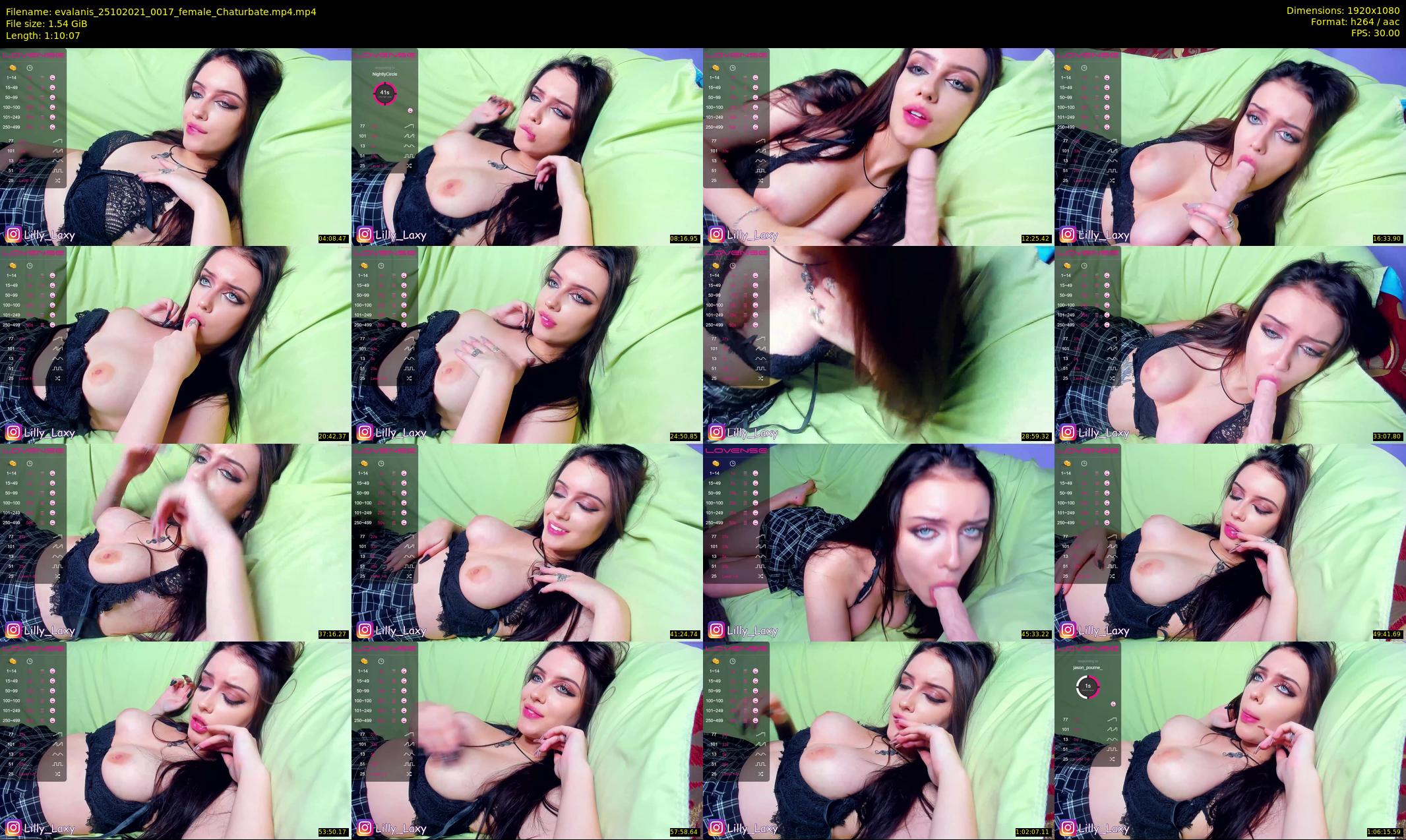 evalanis — 71 minute Chaturbate couple cam show recording, 1080p, Oct 25, 2021