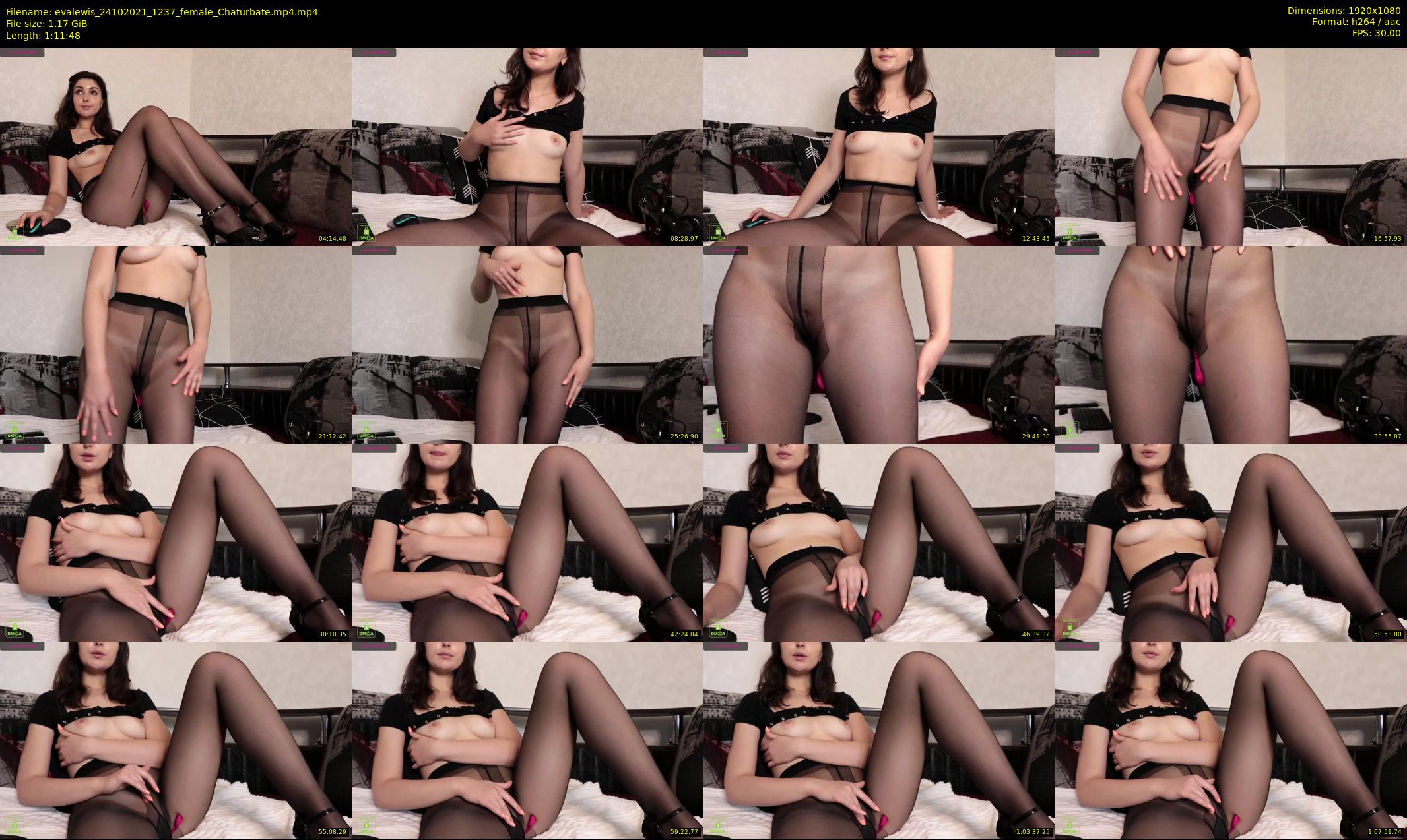 evalewis — 72 minute Chaturbate female cam show recording, 1080p, Oct 24, 2021