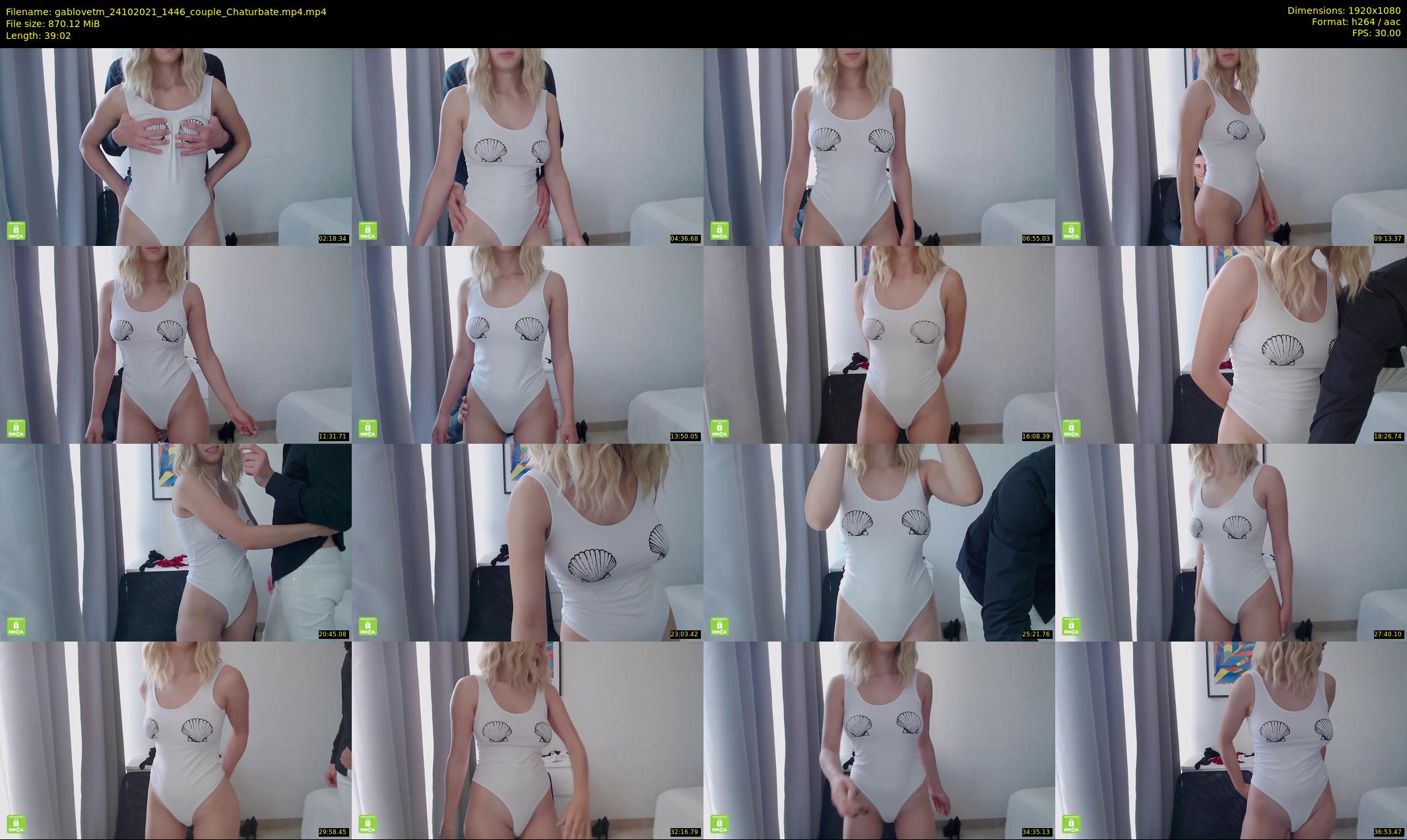 gablovetm — 40 minute Chaturbate couple cam show recording, 1080p, Oct 24, 2021
