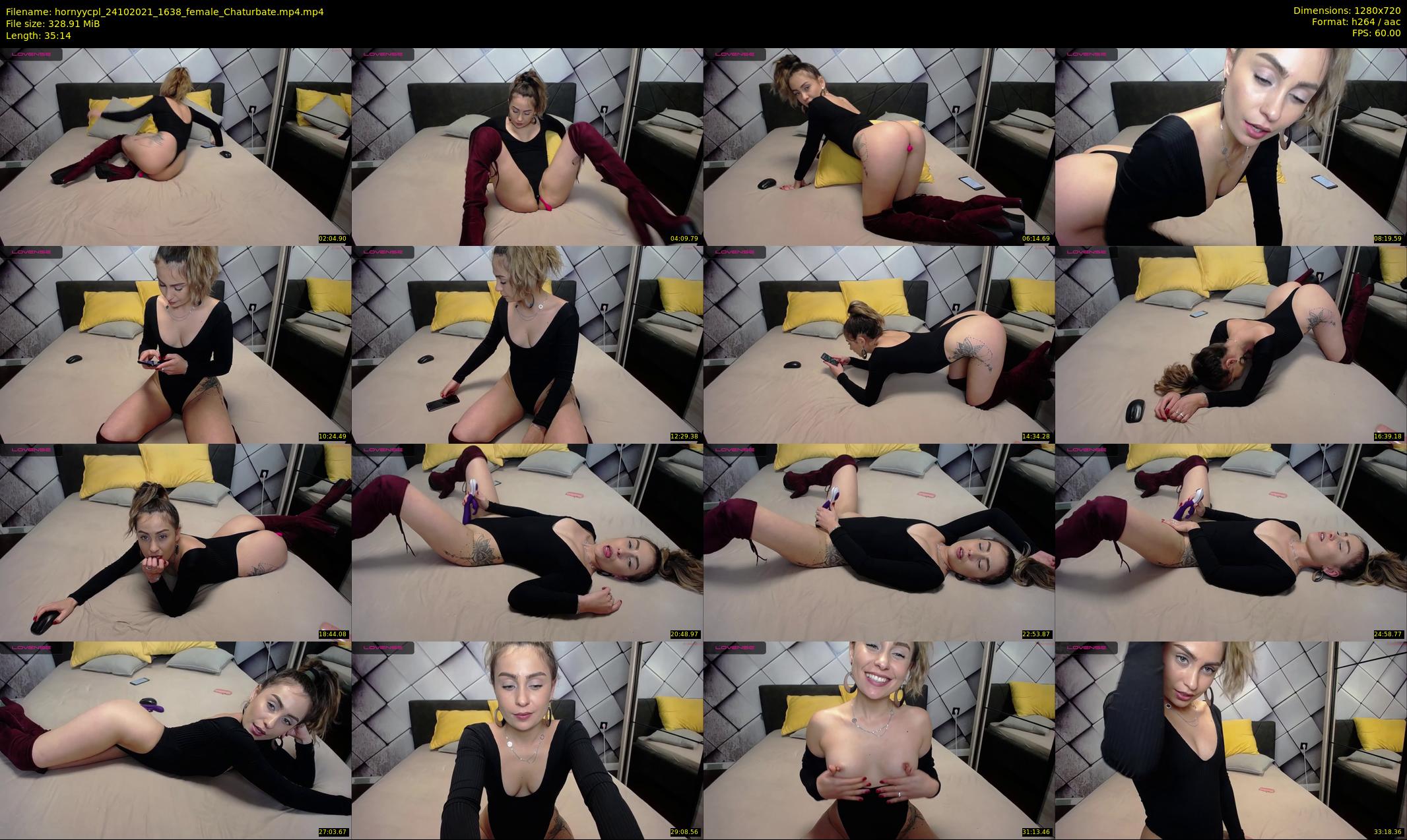 hornyycpl — 36 minute Chaturbate couple cam show recording, 720p, Oct 24, 2021