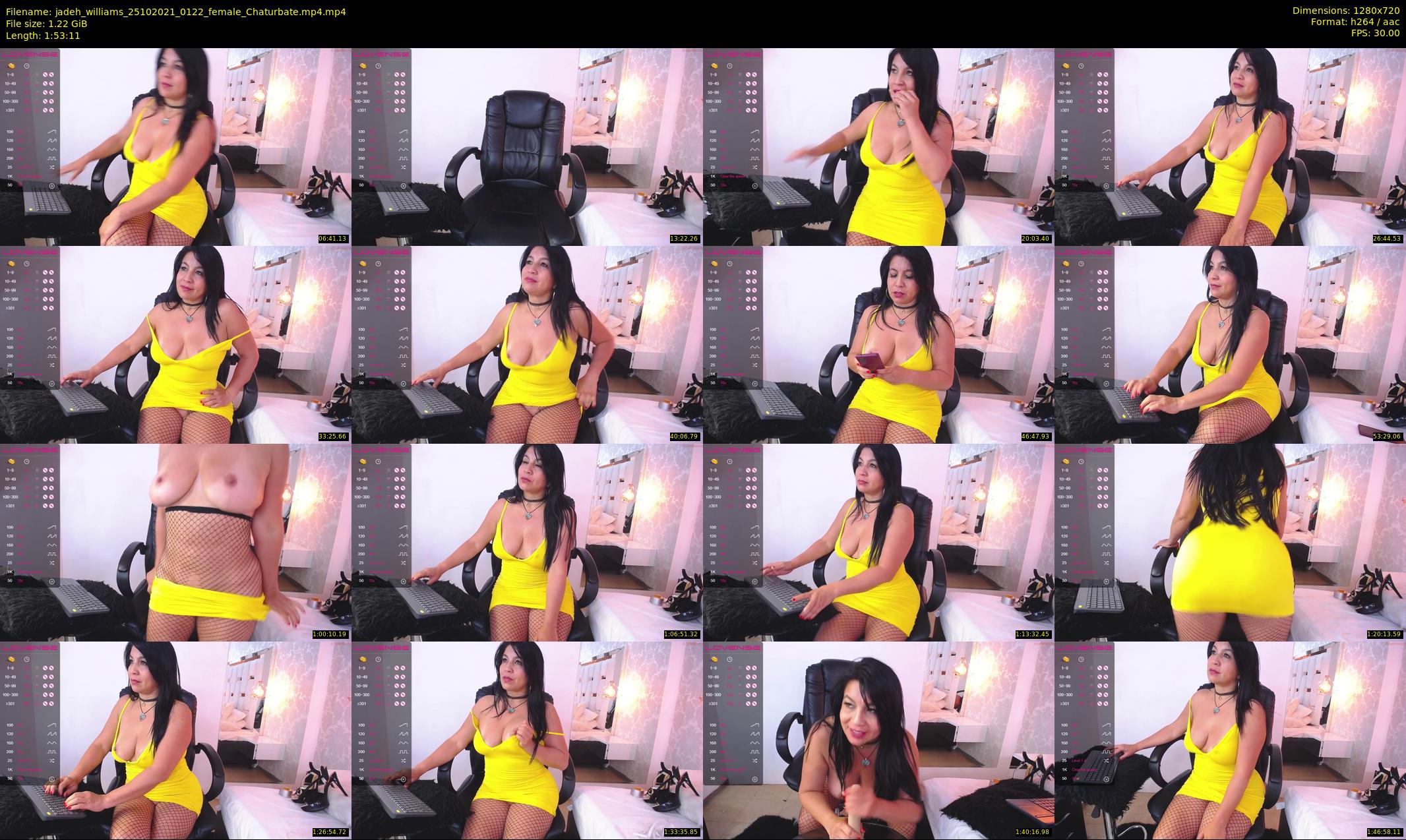 jadeh_williams — 114 minute Chaturbate female cam show recording, 720p, Oct 25, 2021