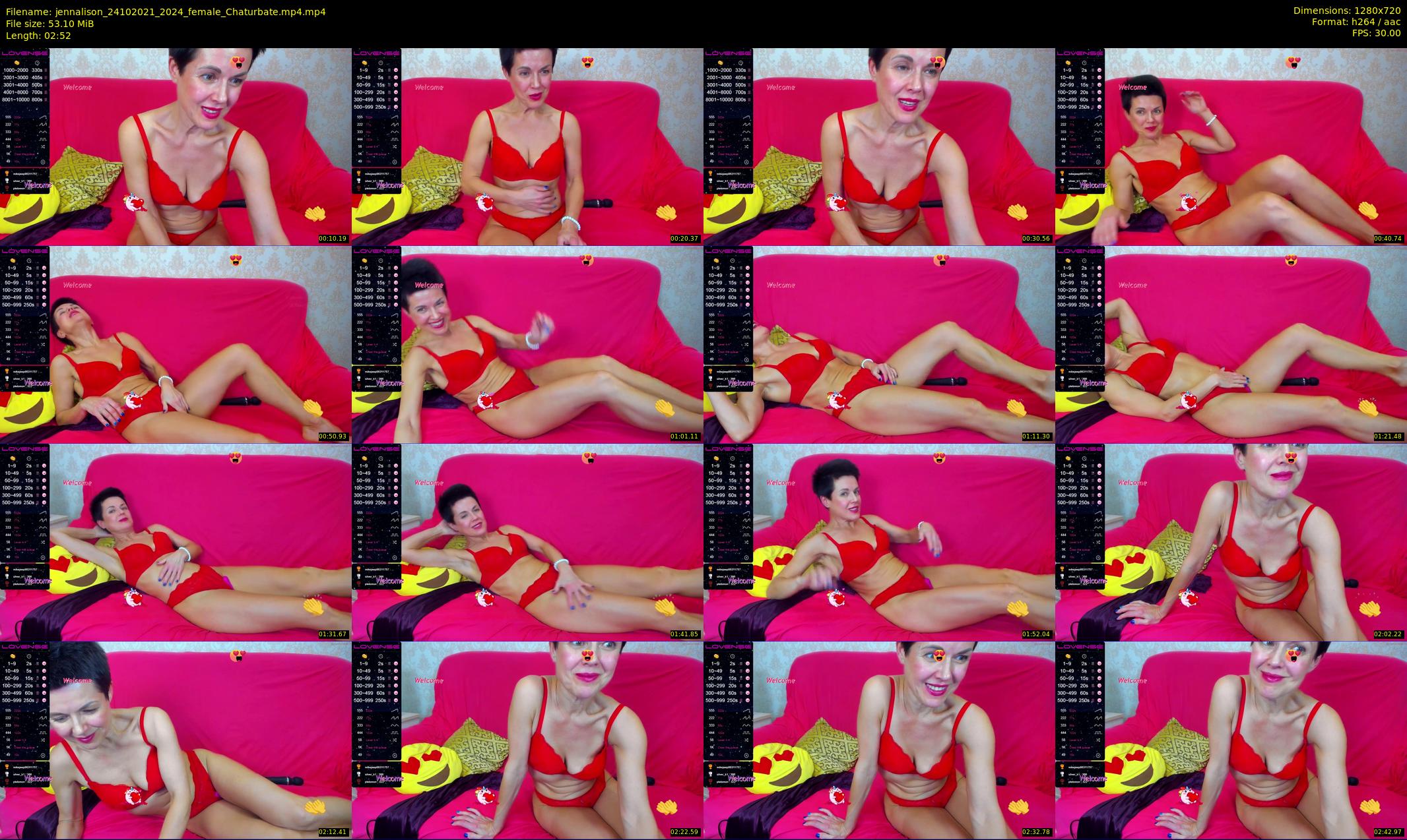 jennalison — 3 minute Chaturbate female cam show recording, 720p, Oct 24, 2021