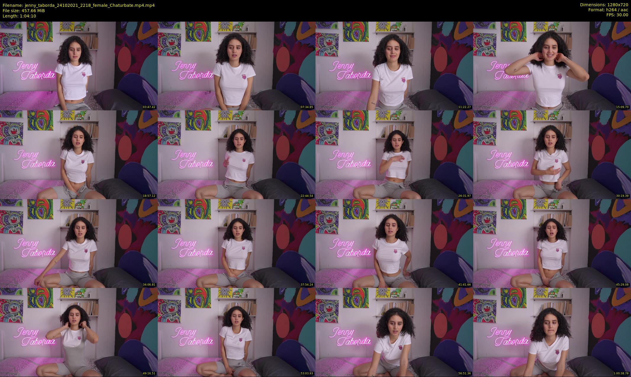 jenny_taborda — 65 minute Chaturbate female cam show recording, 720p, Oct 24, 2021