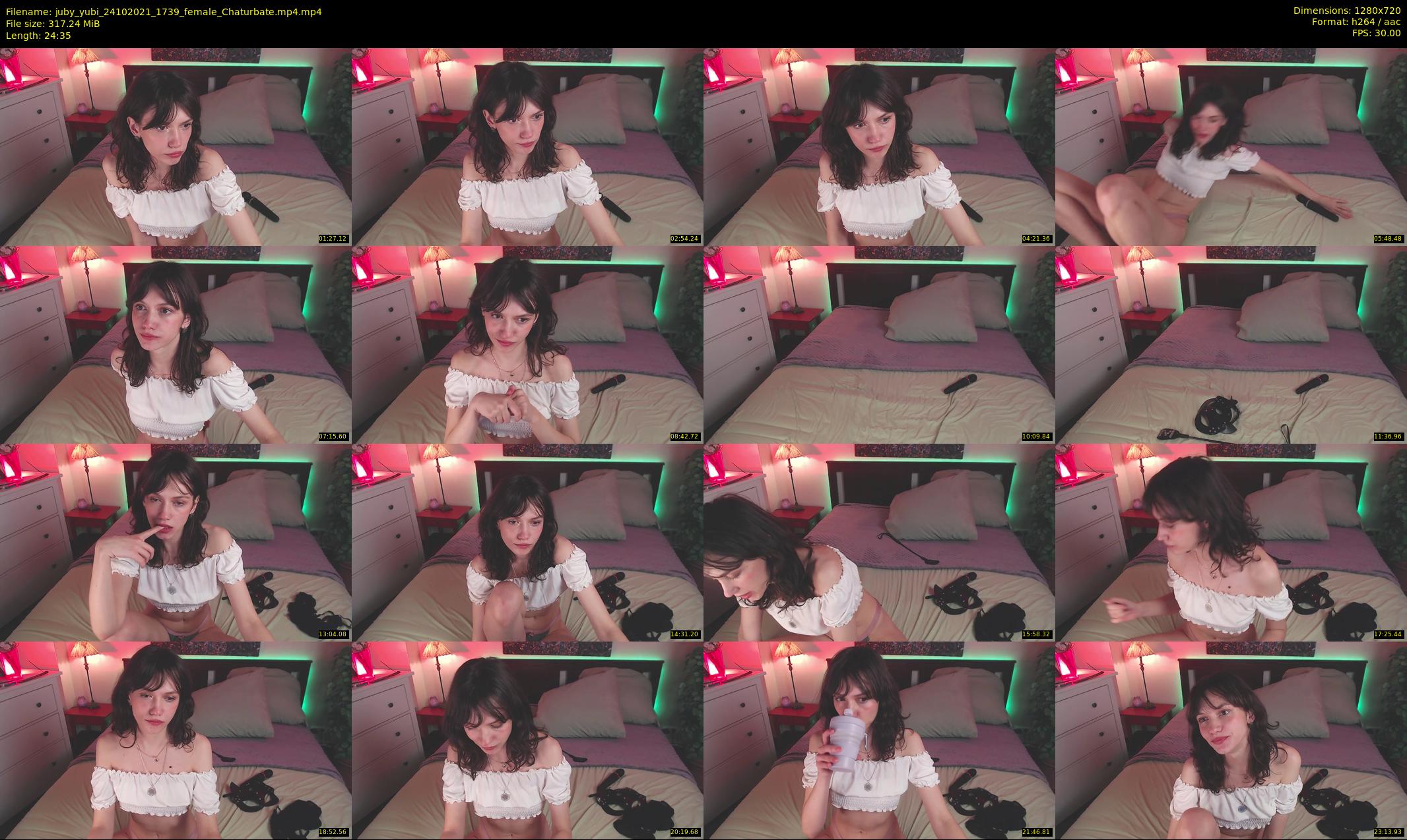juby_yubi — 25 minute Chaturbate female cam show recording, 720p, Oct 24, 2021