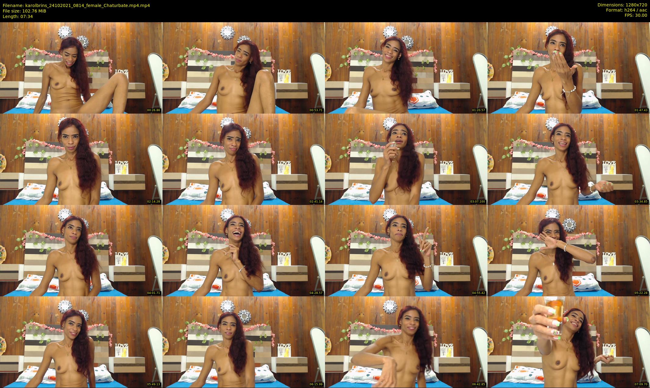 karolbrins — 8 minute Chaturbate female cam show recording, 720p, Oct 24, 2021