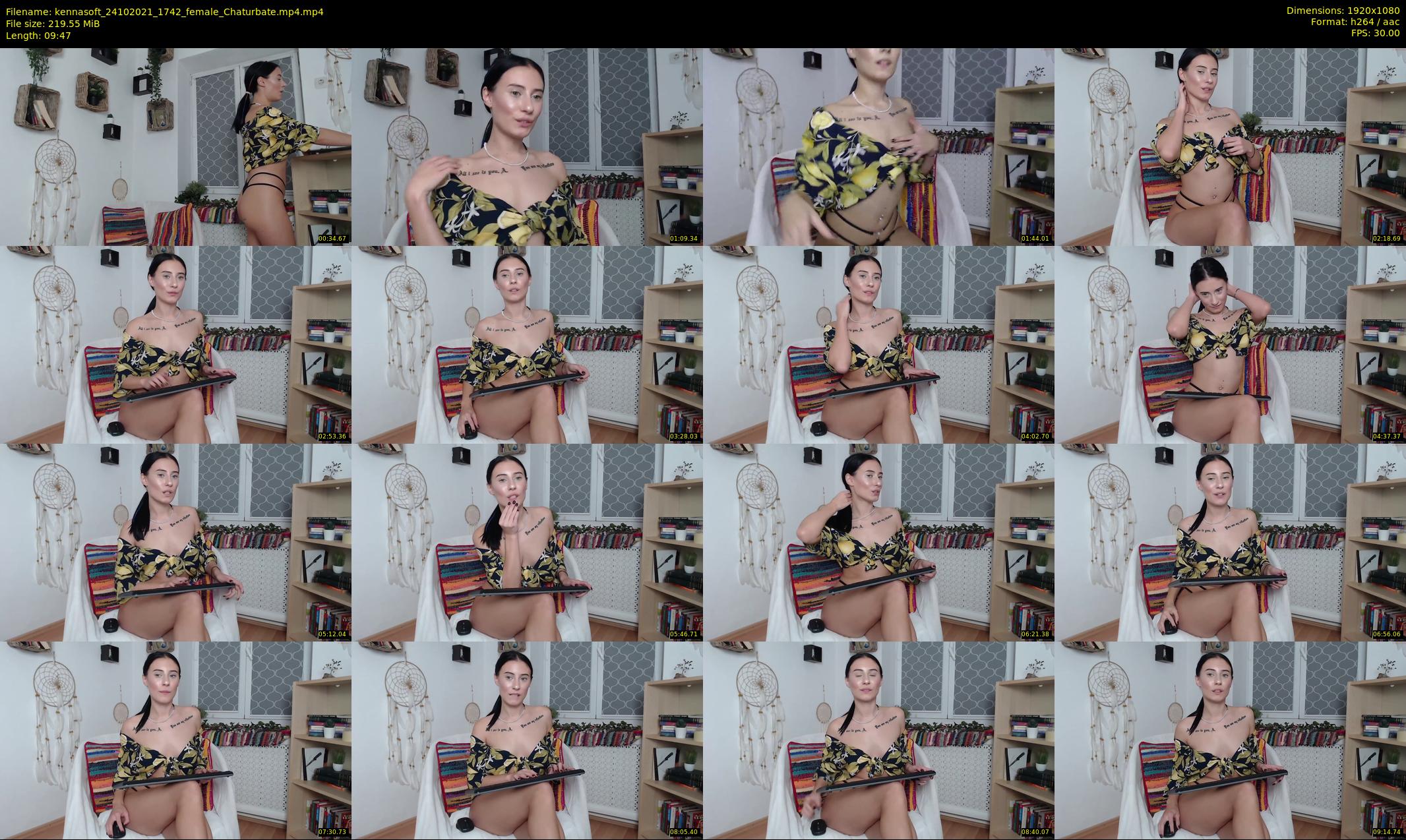 kennasoft — 10 minute Chaturbate female cam show recording, 1080p, Oct 24, 2021