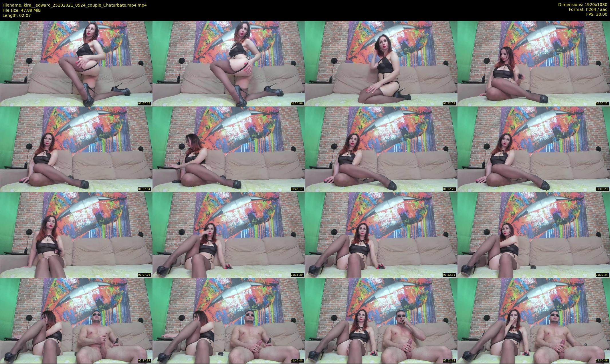 kira__edward — 3 minute Chaturbate couple cam show recording, 1080p, Oct 25, 2021