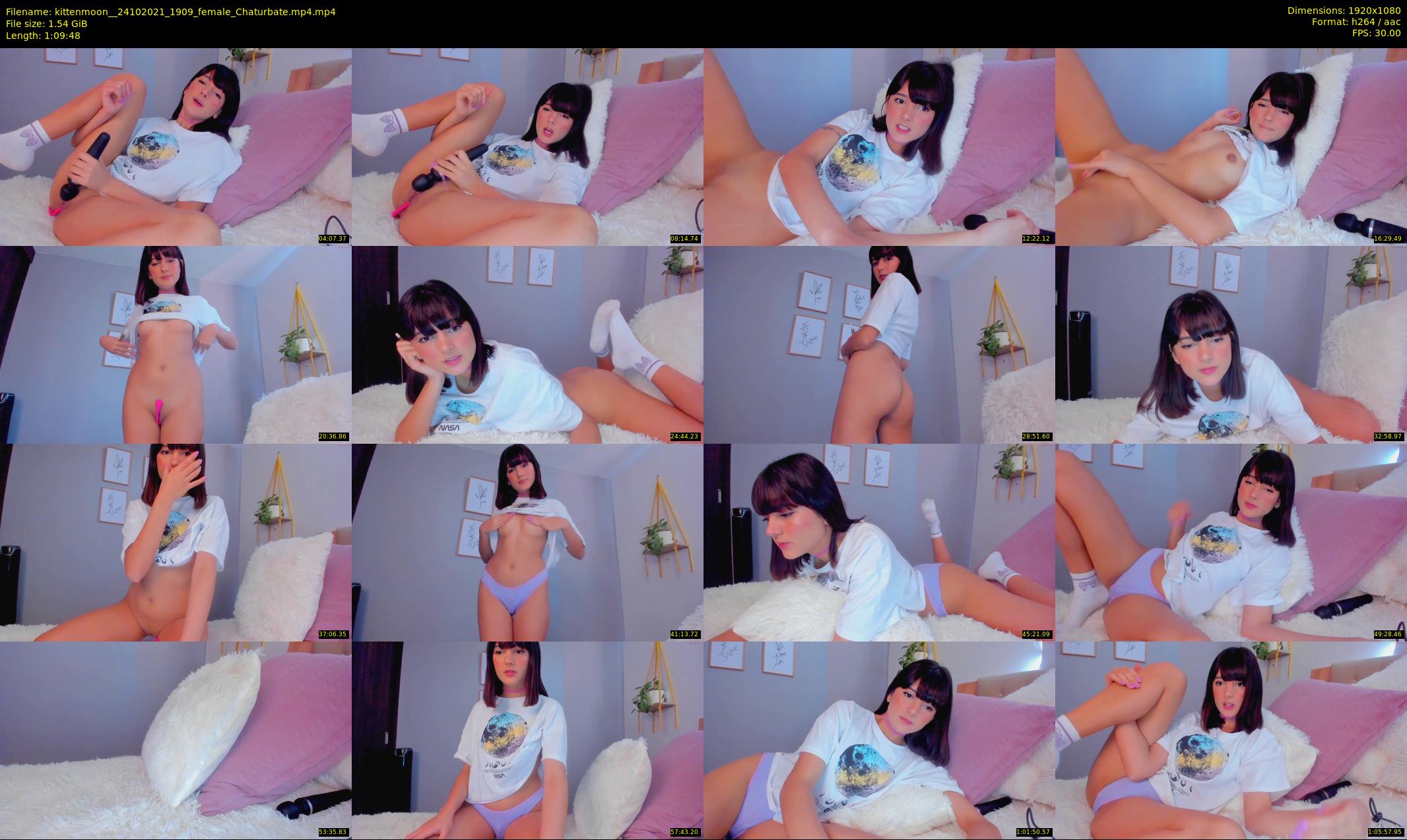 kittenmoon_ — 70 minute Chaturbate female cam show recording, 1080p, Oct 24, 2021