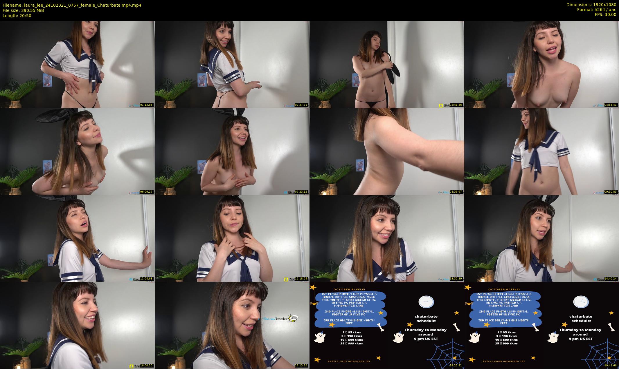laura_lee — 21 minute Chaturbate female cam show recording, 1080p, Oct 24, 2021