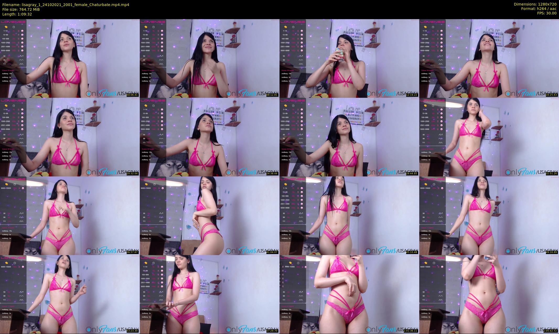 lisagray_1 — 70 minute Chaturbate female cam show recording, 720p, Oct 24, 2021
