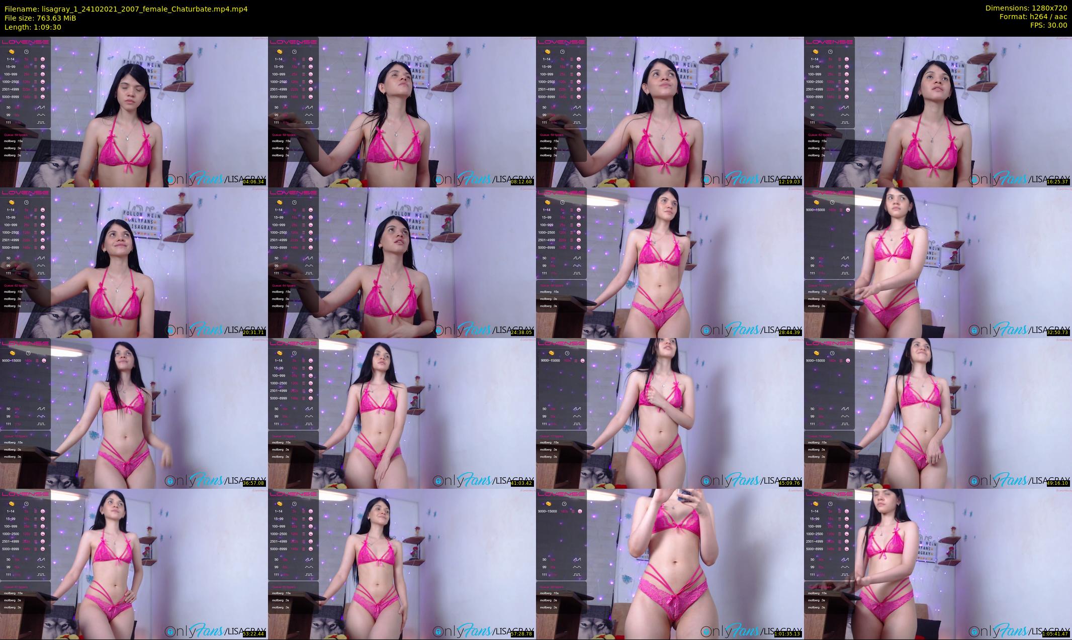 lisagray_1 — 70 minute Chaturbate female cam show recording, 720p, Oct 24, 2021