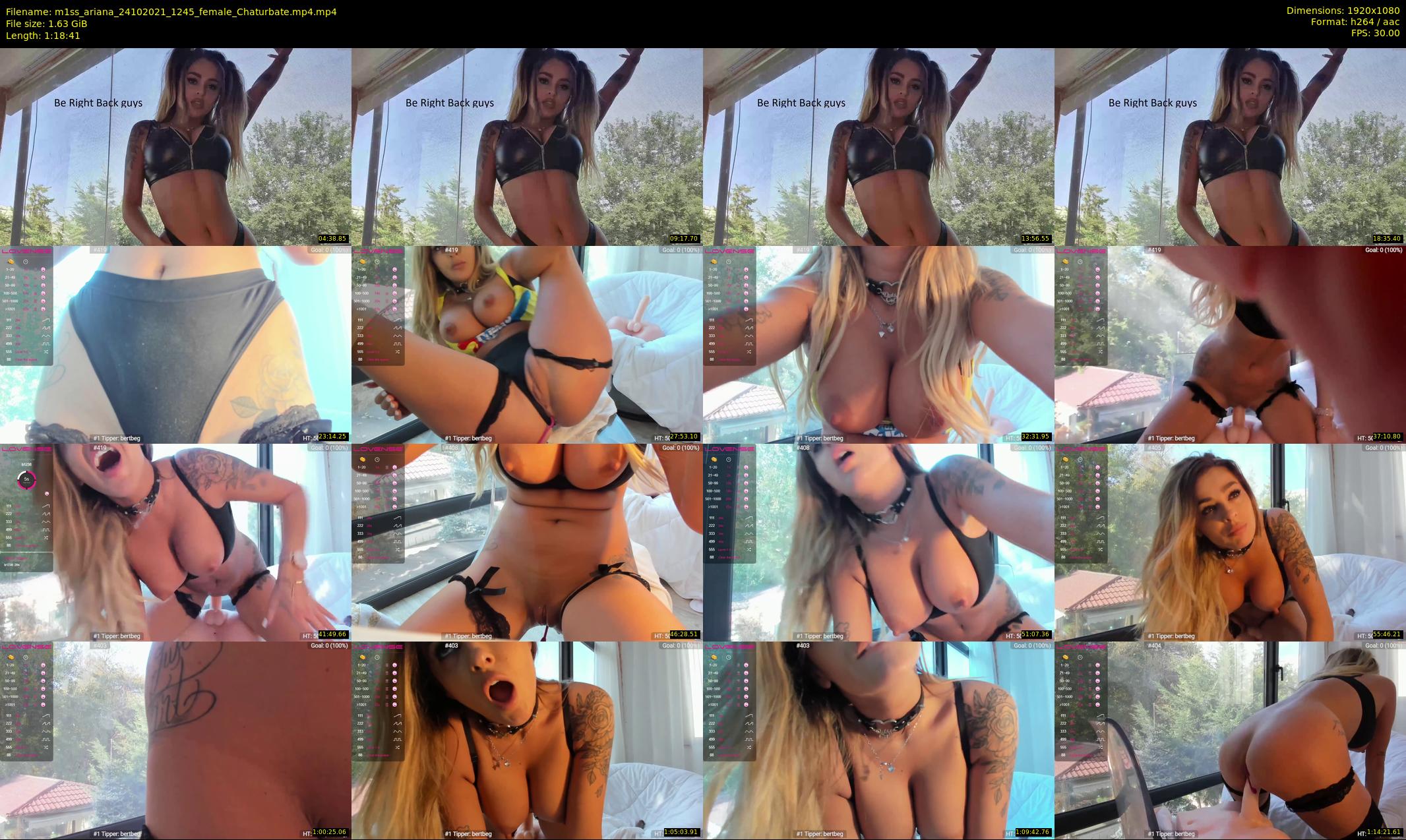 m1ss_ariana — 79 minute Chaturbate female cam show recording, 1080p, Oct 24, 2021
